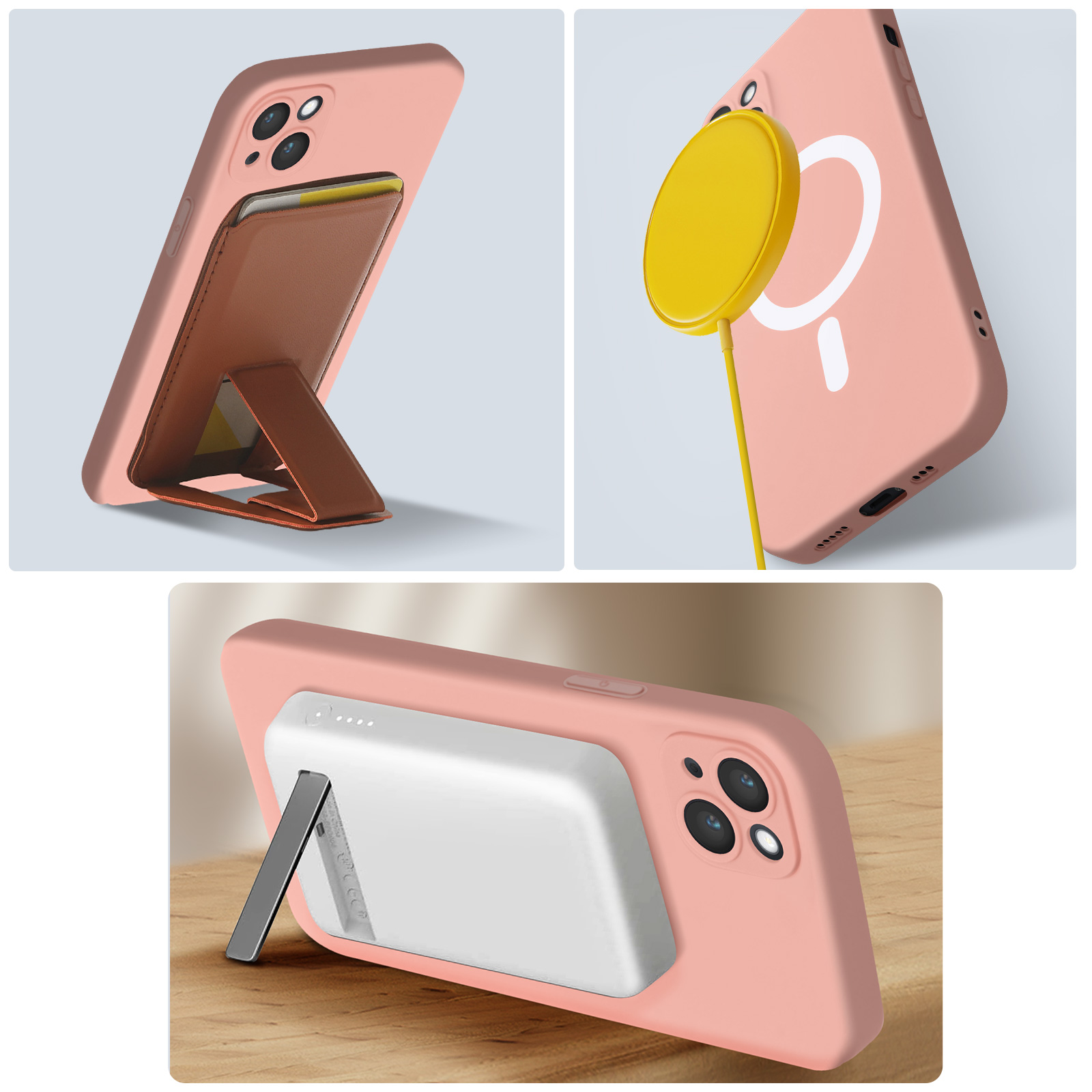Custodia Portafoglio TIANCI In Pelle PU Con Chiusura Magnetica Per IPhone 14 Plus - Cover Con Slot Per Carte E Supporto Integrato