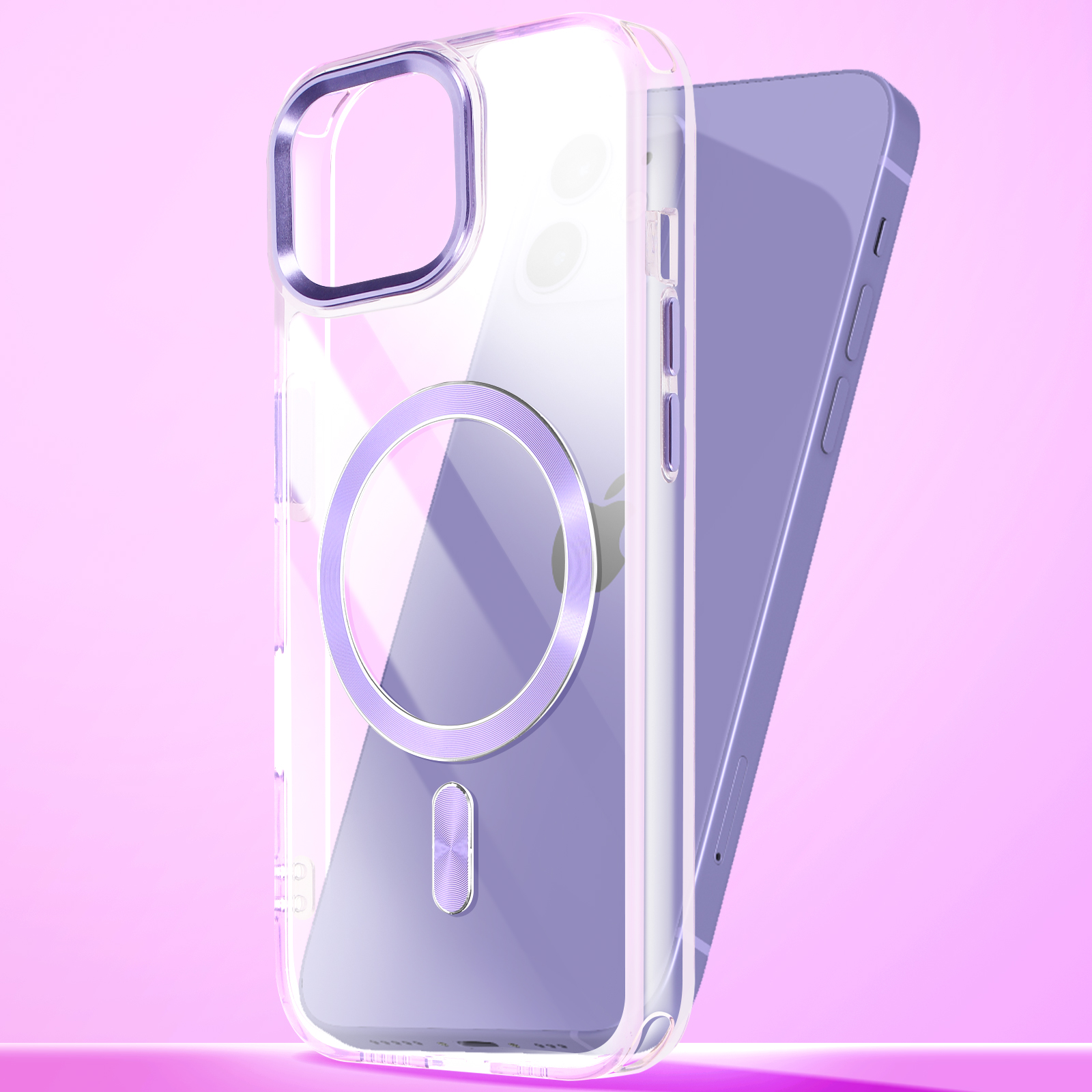 Custodia Incipio Slim Per IPhone 12 E 12 Pro – Viola Lilla – Protezione Antishock 4,6m Con Trattamento Antibatterico