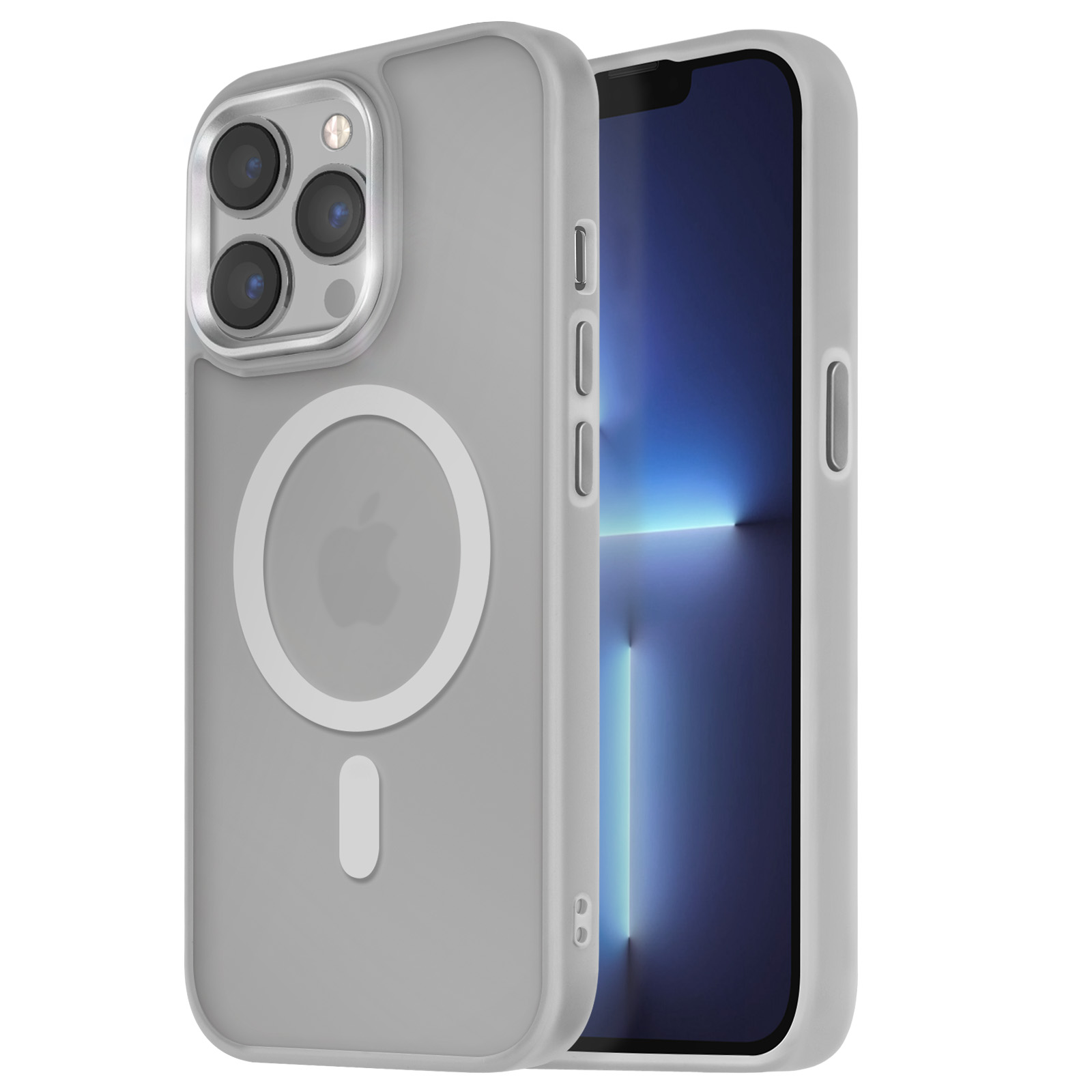 Custodia Magnetica YUANDMI Per IPhone 13 Pro Con MagSafe, Sottile E Opaca, Anti-giallo E Antiscivolo