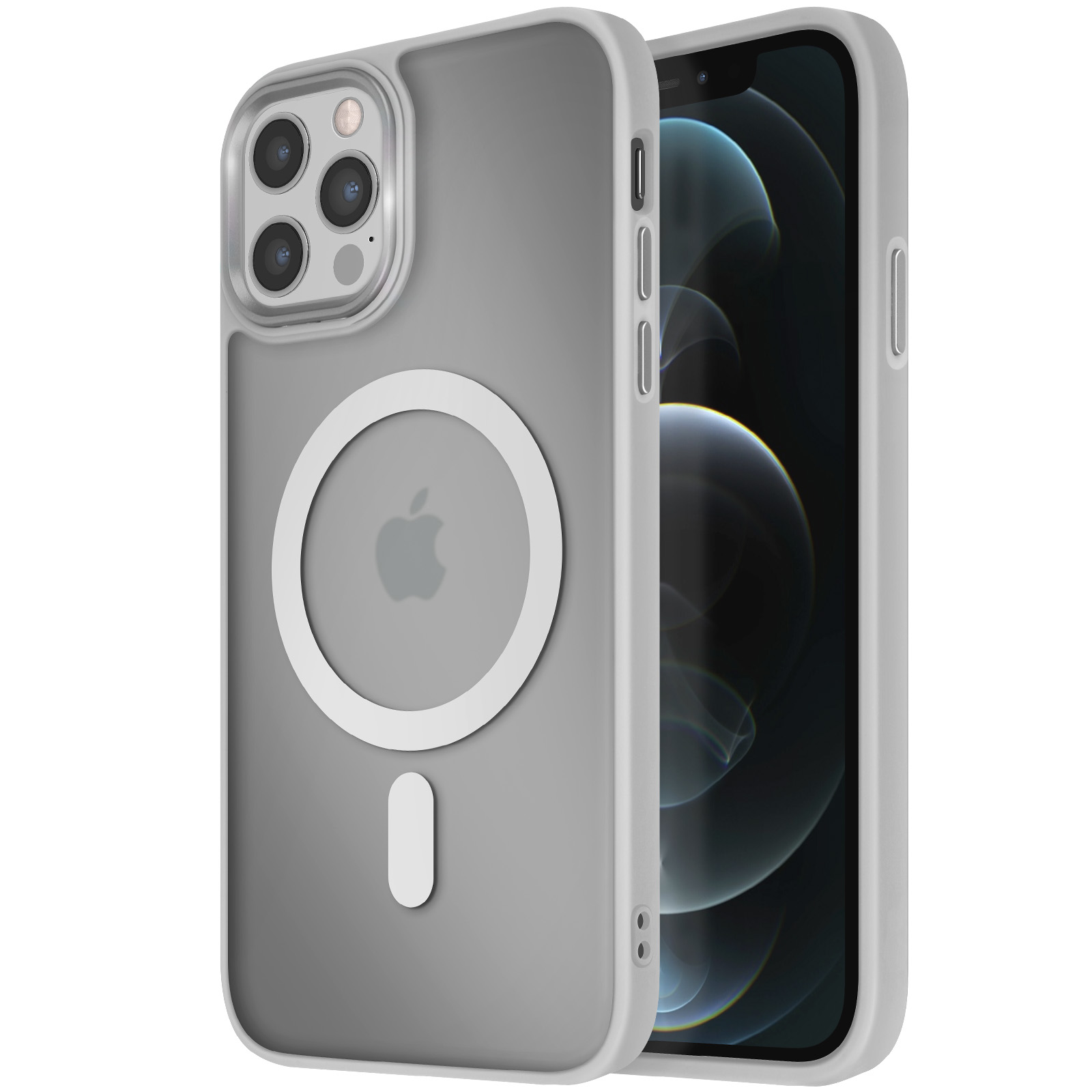 YUANDMI Custodia Magnetica Per IPhone 12 Pro Con MagSafe – Sottile, Anti-Giallo E Protezione Totale Per Fotocamera