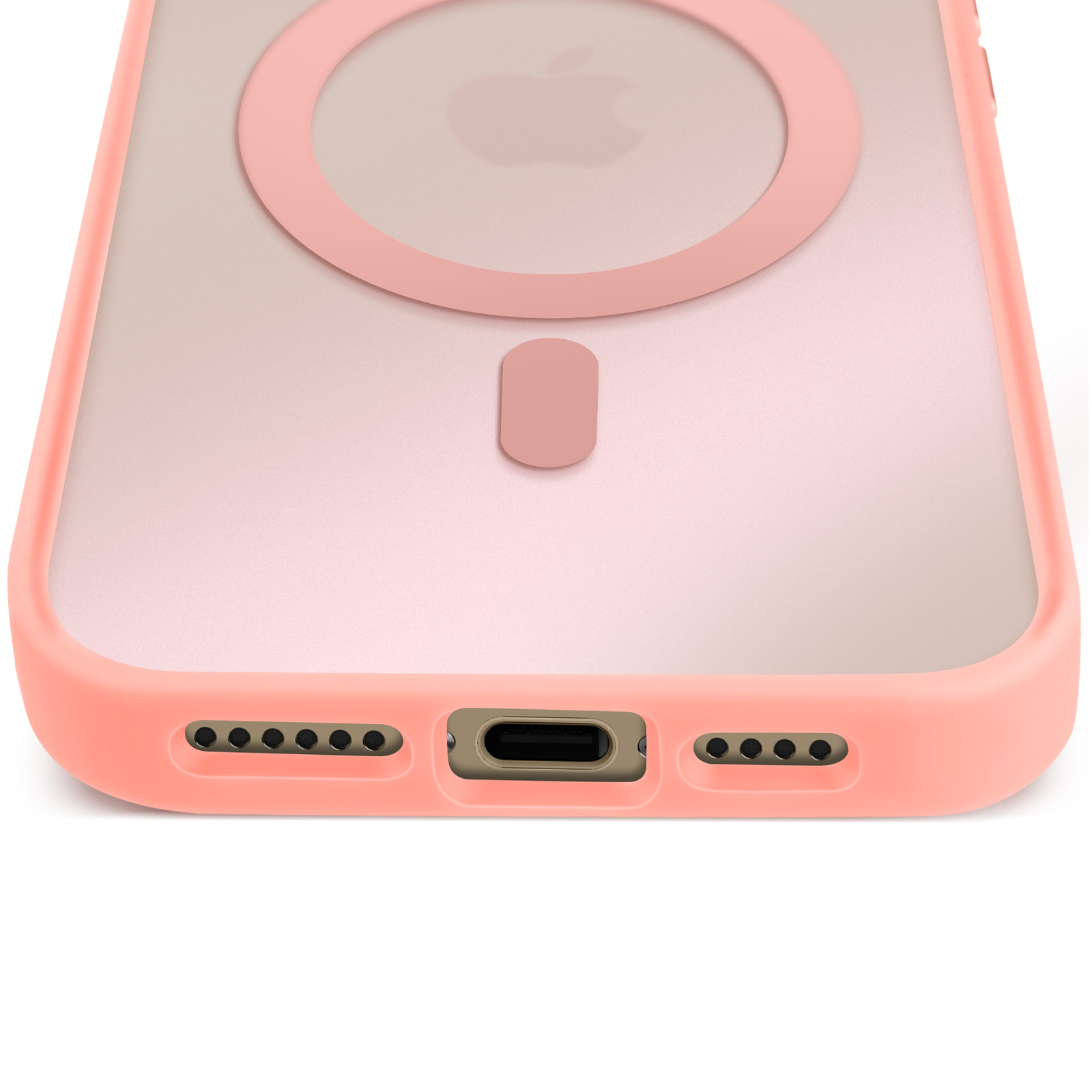 Custodia Magnetica LCHULLE Per IPhone 13 Pro Max Con Fiocco Rosa – Compatibile MagSafe, Trasparente Con Retro Rigido E Paraurti Morbido - 2