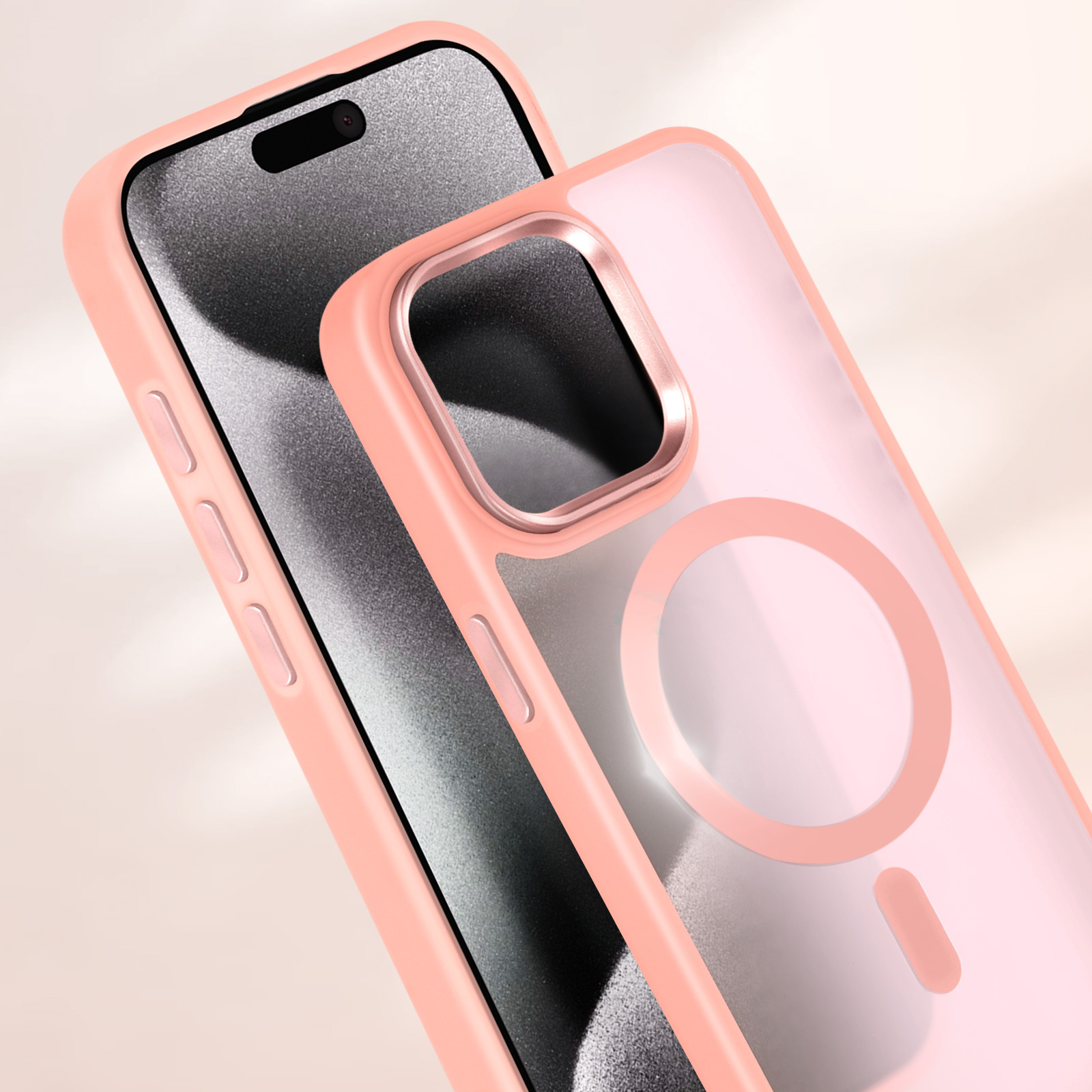 AFENGBOX Cover agnetica per iPhone 15 Pro ax,Copatibile con agSafe