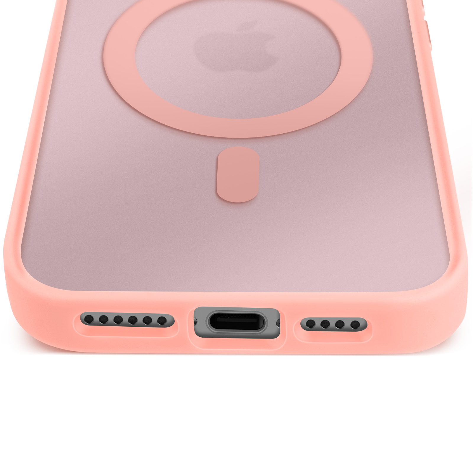 Magnetica Cover per iPhone 15 Pro Max con Cordino, [Compatibile con MagSafe] Custodia per iPhone 15
