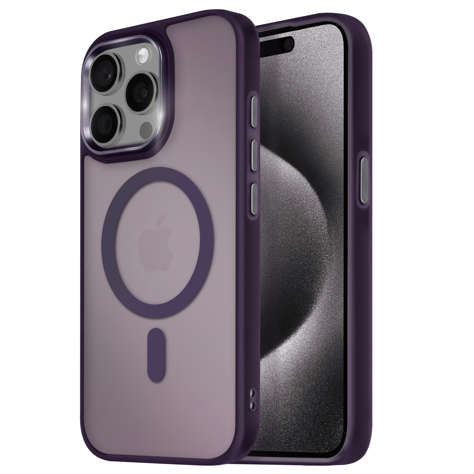 Tybiky - Custodia per iPhone 12 Pro Max, custodia protettiva opaca in policarbonato, ultra sottile, minimalista, antiurto, antigraffio, cover, colore