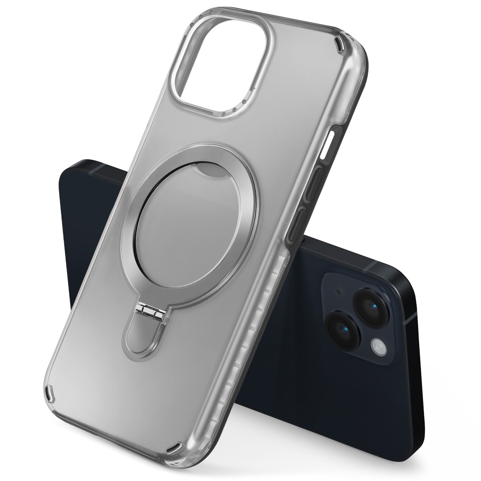 AUROX Base Magnetica MagSafe Per IPhone 15/14/13/12 – Piastra Rimovibile Per Pop Socket E Anelli (solo Base, Bianco) - 4