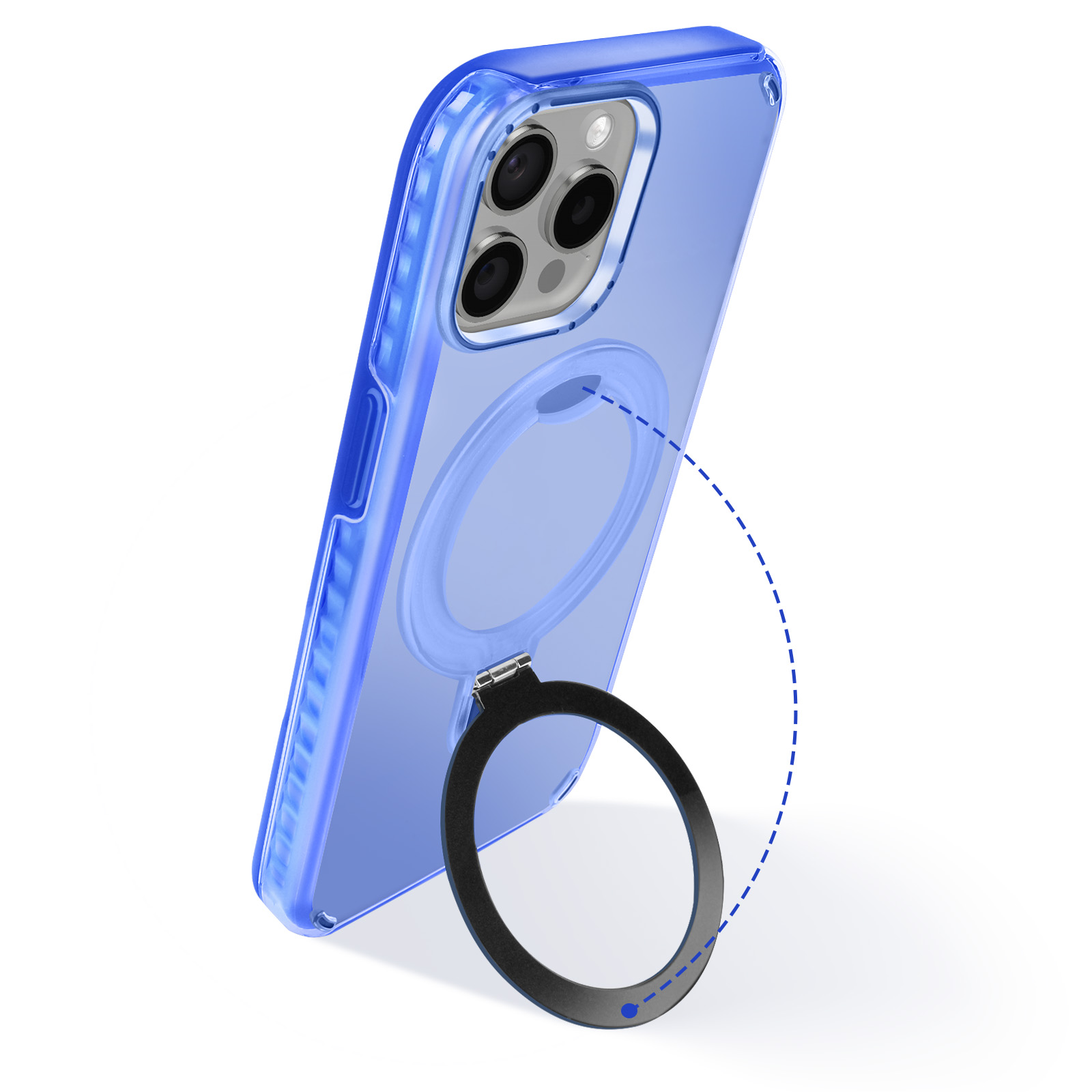 Funda transparente con MagSafe para el iPhone 15 Pro Max - (ES
