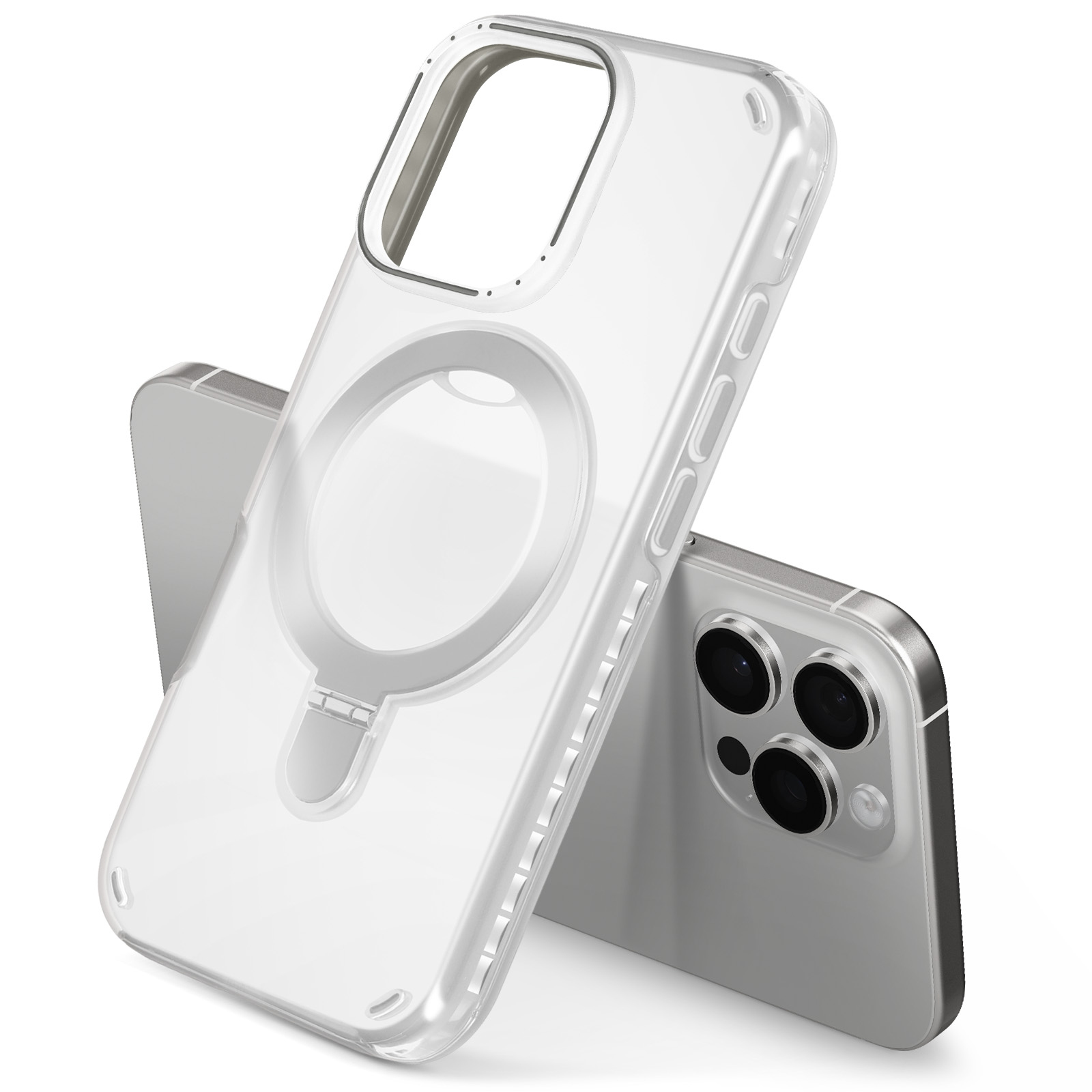 ESR for iPhone 16 Pro Max Case Cover, Camera Control Capture Button, Built-in St