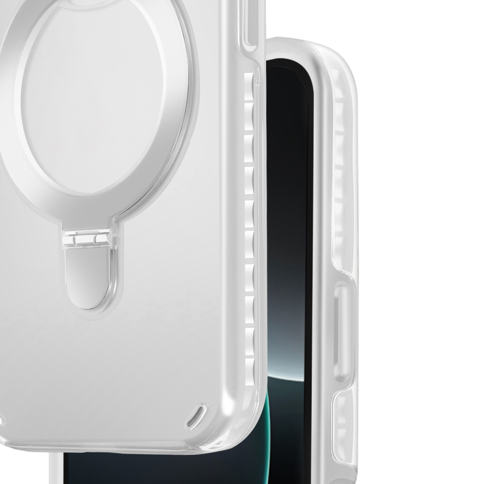 Misscase Custodia per iPhone 16 Pro con supporto per