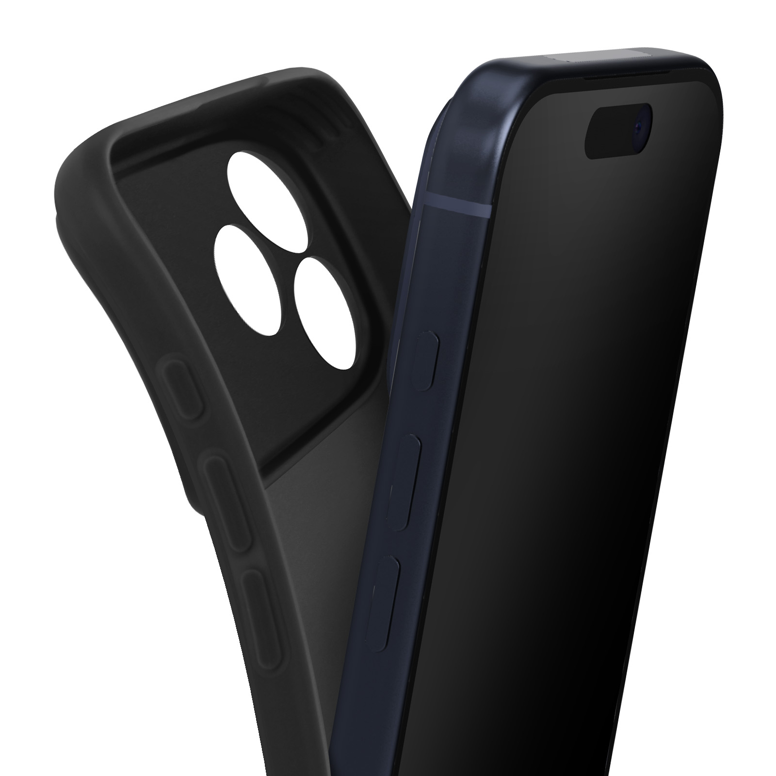 DEFBSC Custodia IPhone 12 Con Motivo Floreale: Cover Morbida TPU Trasparente Antiurto, Stampa Floreale Per Donne - 2