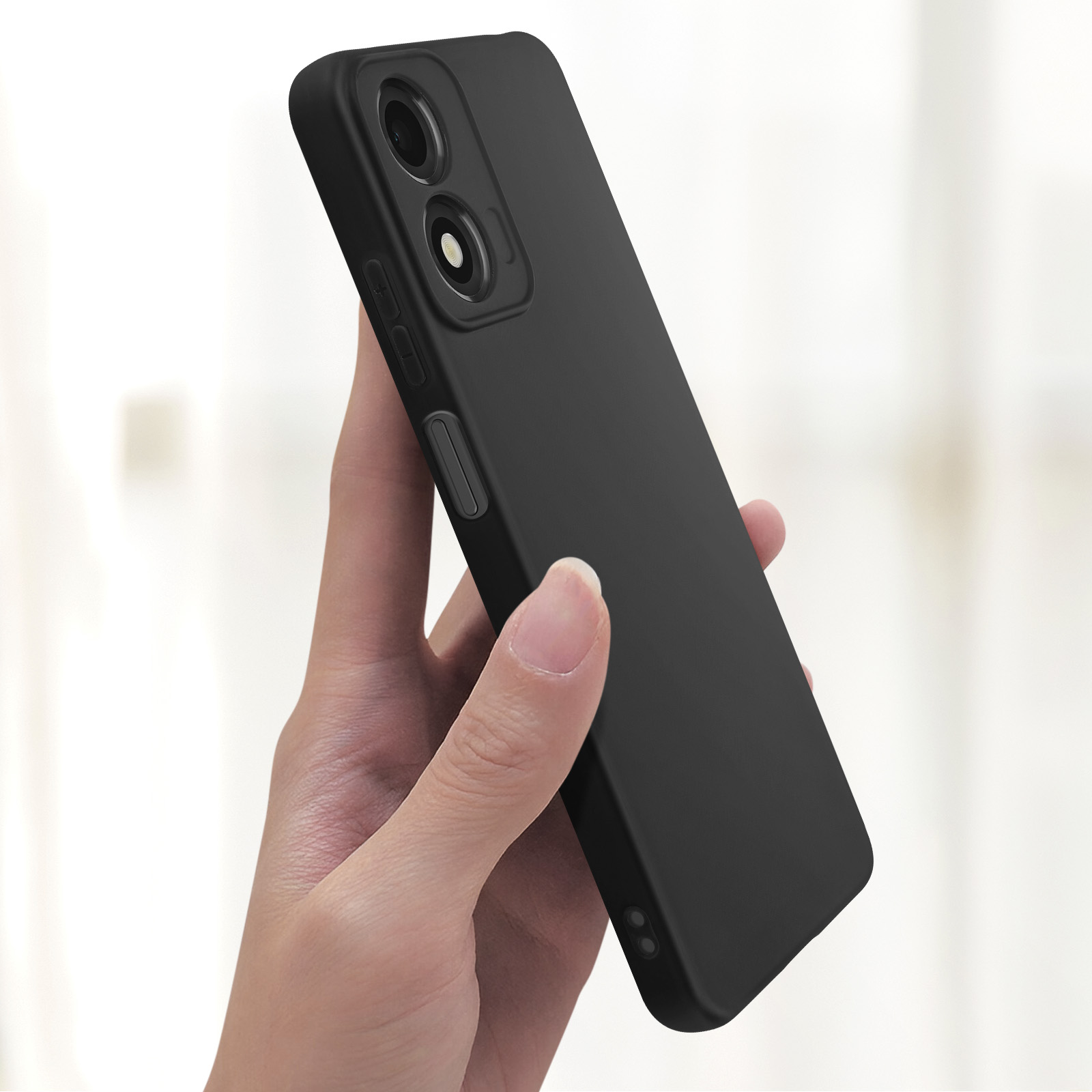 Cover Per Motorola Moto E14 Trasparente - Ultra Sottile E Anti - 7