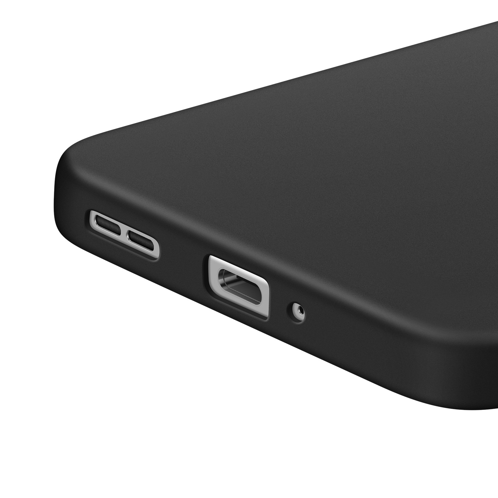 Cover Posteriore Per OPPO Reno 2 – Pelle Ecologica + TPU, Nera, Antiurto E Slim