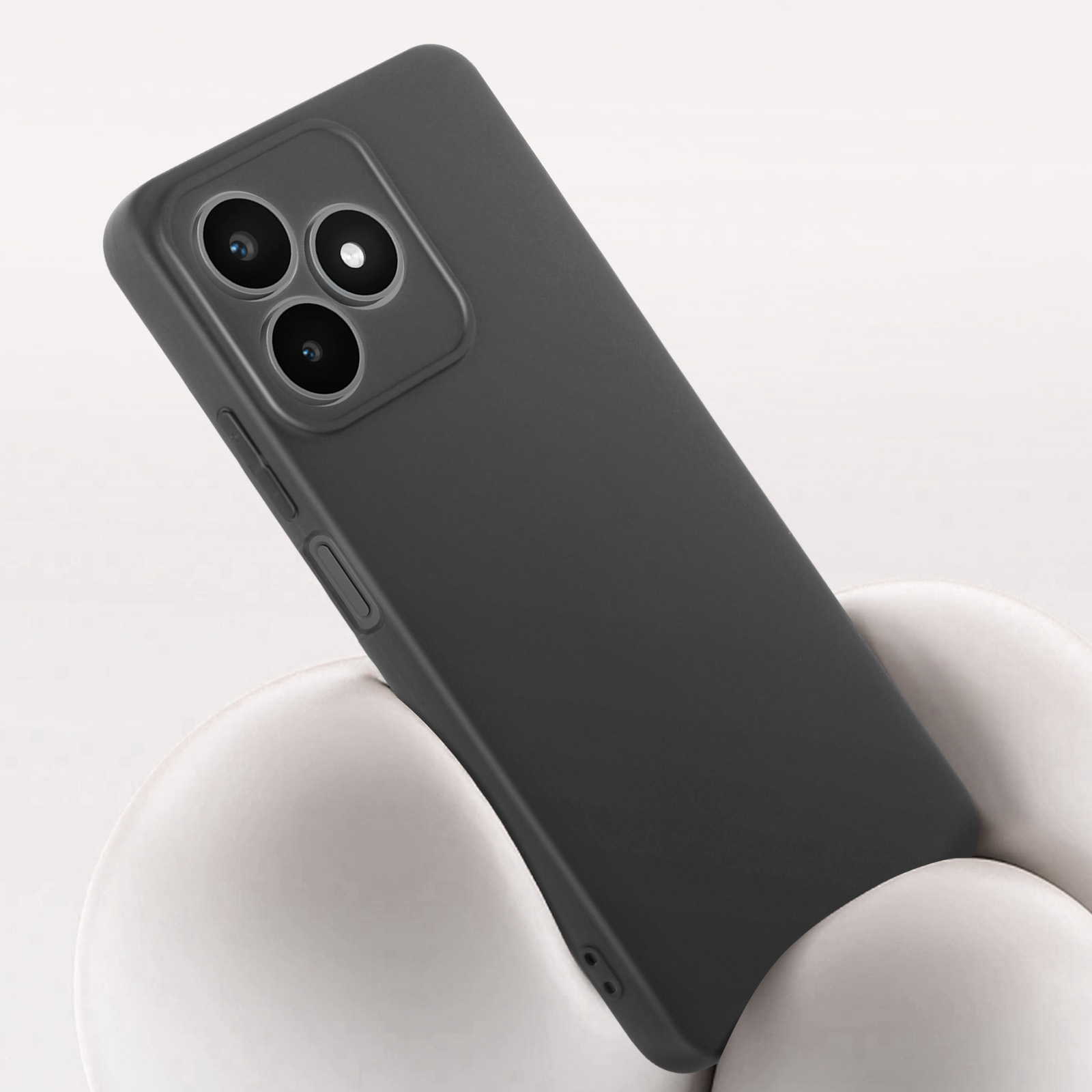 YKNIUFLY Cover per Realme Note 50, Pelle PU Premium Magnetico Flip Case Custodia, Slot per Schede, Portafoglio Cover per Realme Note 50.(Nero