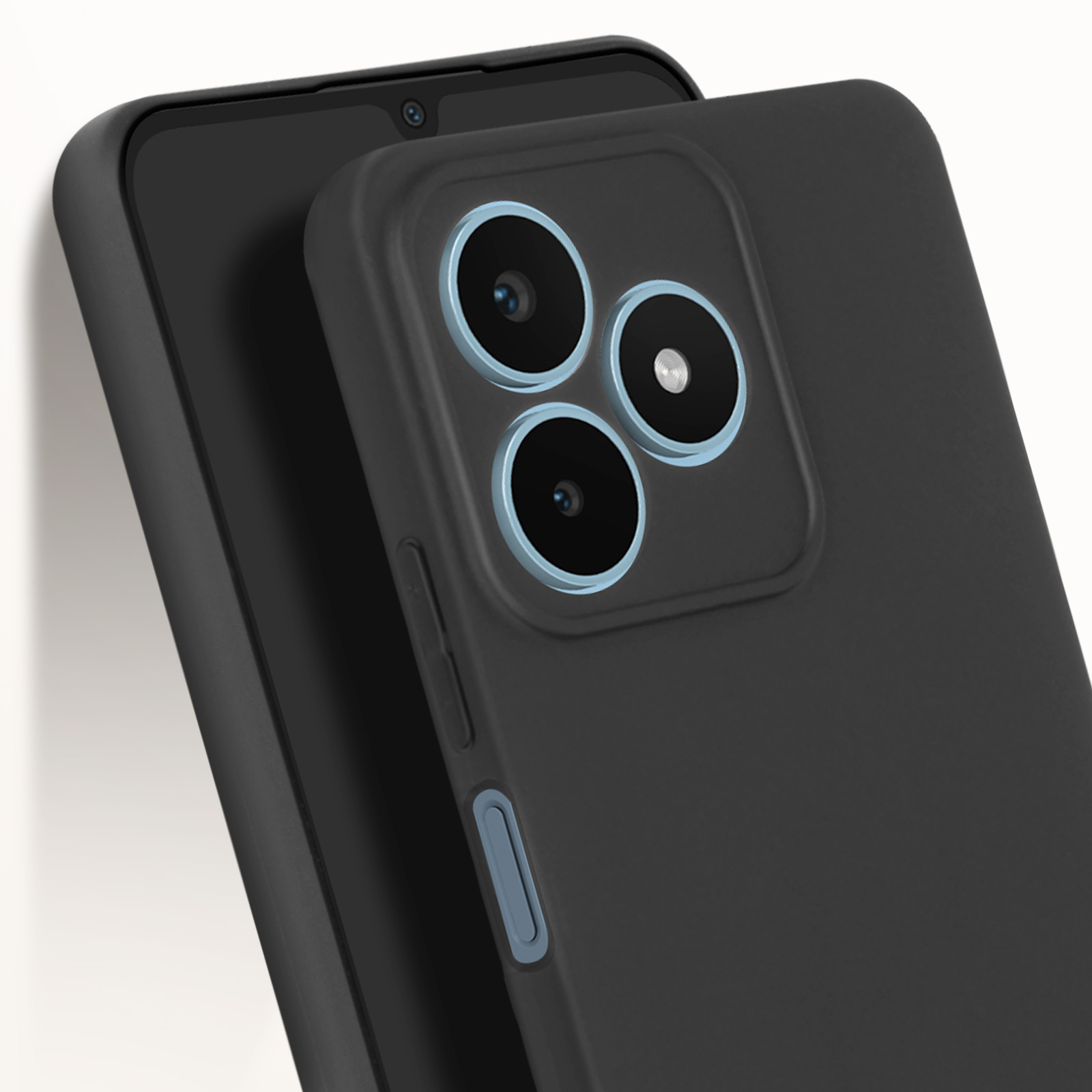 COVER TRASPARENTE Per REALME NOTE 50 CUSTODIA MORBIDA - Foto 8