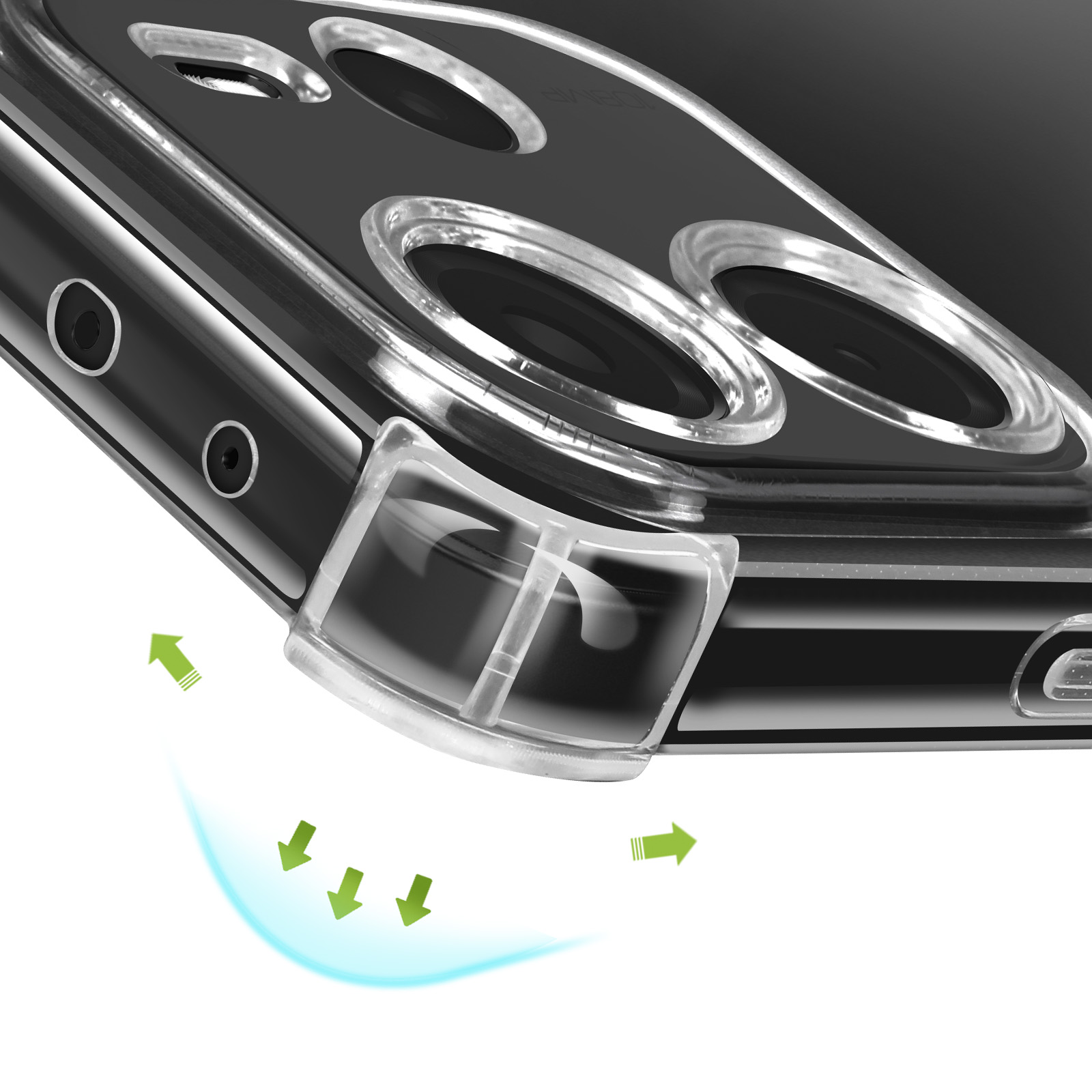 Coque Silicone Anti-choc Mayaxess Pour Xiaomi 14T Pro - Transparente, Coins Renforcés - Fabriqué En France
