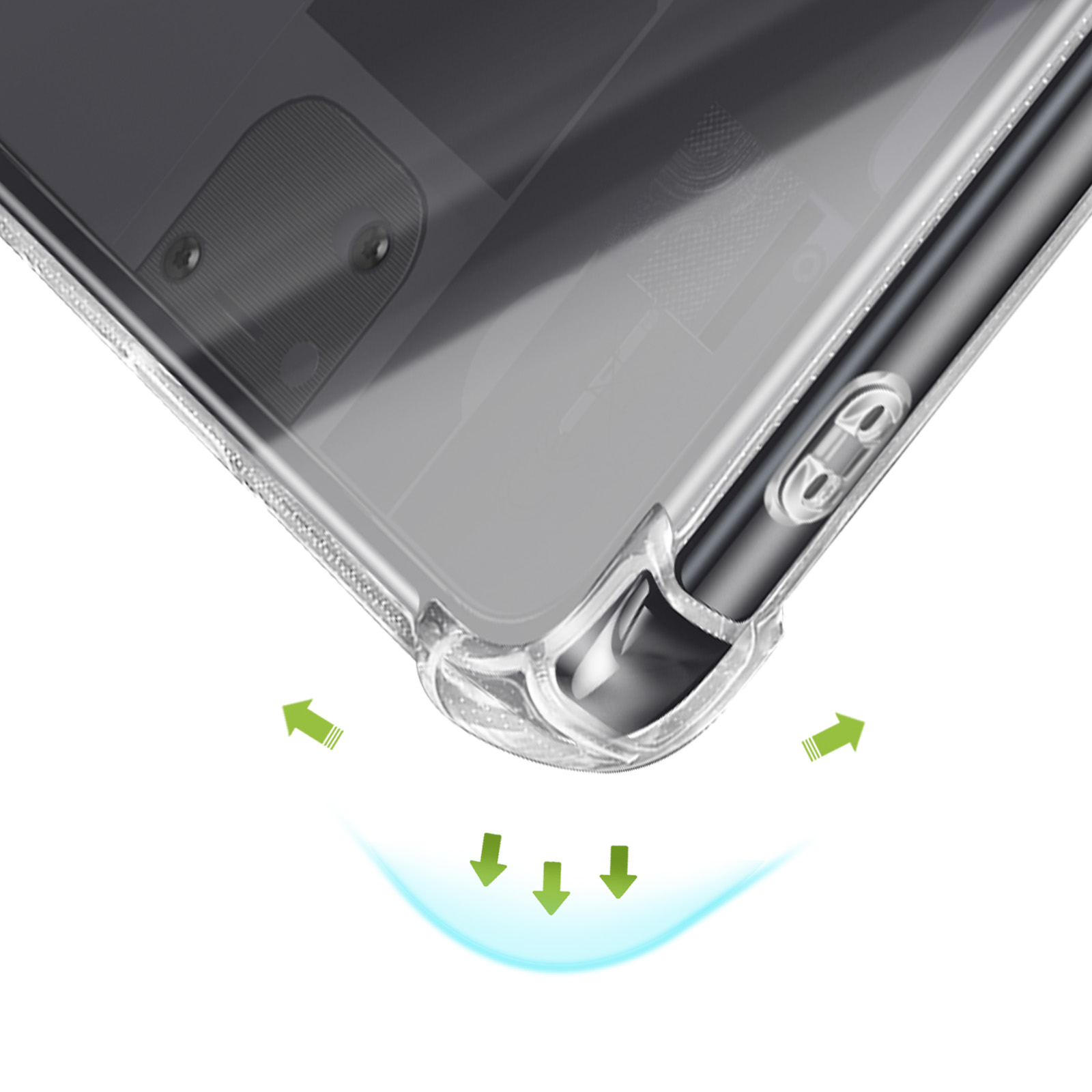 Custodia TPU Trasparente Per Nothing Ear (3) – Protezione 360° Antiurto, Con Anello Antiperdita, Penna Pulizia E Tagli Precise