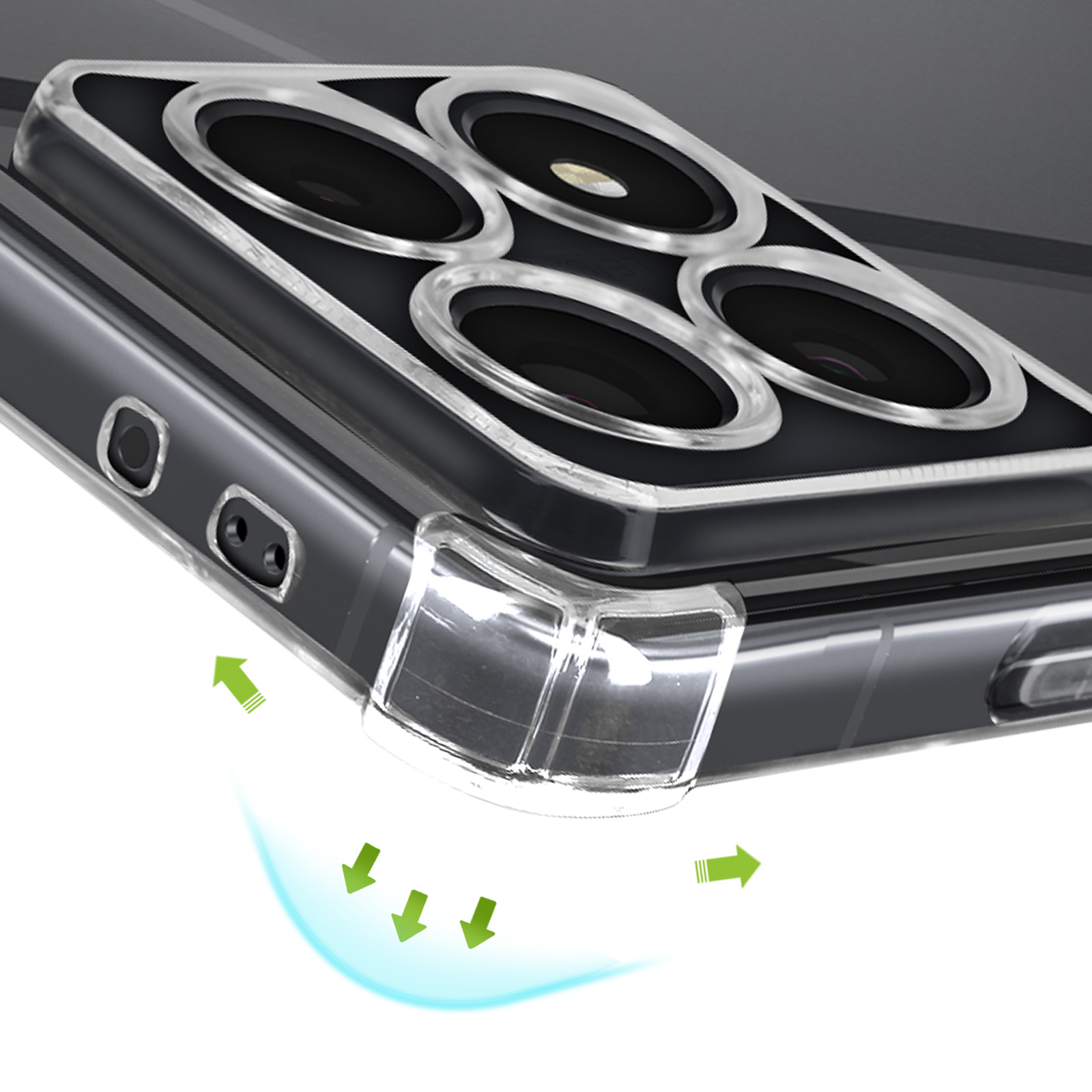 Cover Magnetica In Metallo Con Vetro Temperato Per Xiaomi Mi 8 Lite – Protezione 360° Paraurti + Vetro Frontale E Posteriore
