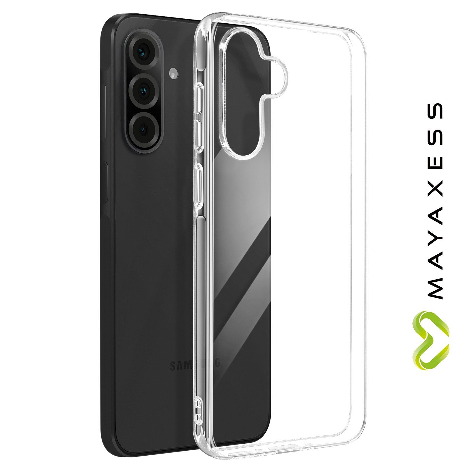 Custodia Trasparente Mayaxess per Samsung Galaxy A37 - Italiano