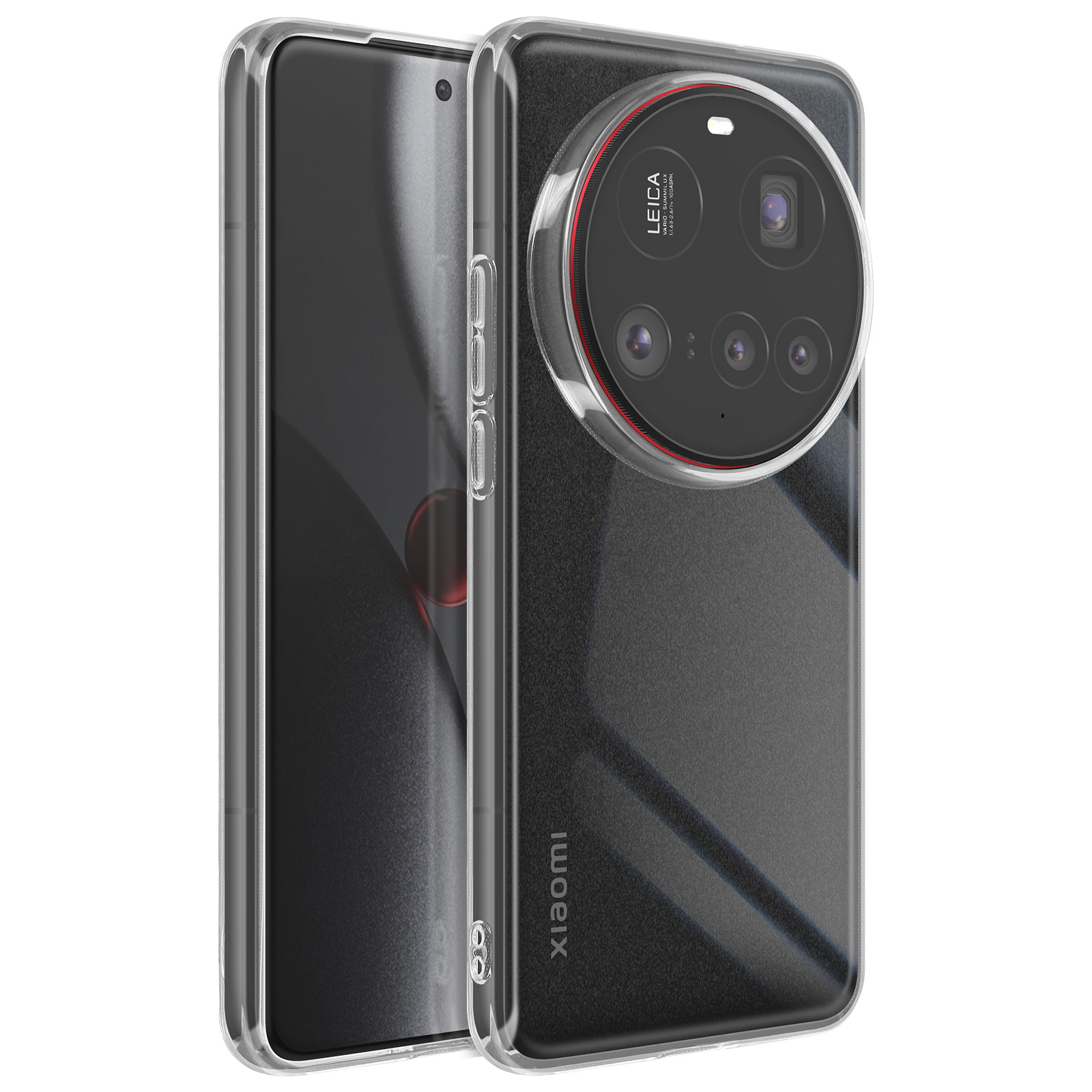 moex Aero Case pour Xiaomi Mi Mix 2S Coque Silicone Ultra Fine Transparente, Étui Souple Clair Mince Antichoc, Housse Gel Flexible, Backcover Résistant Soft Touch Discret, incolore Transparent