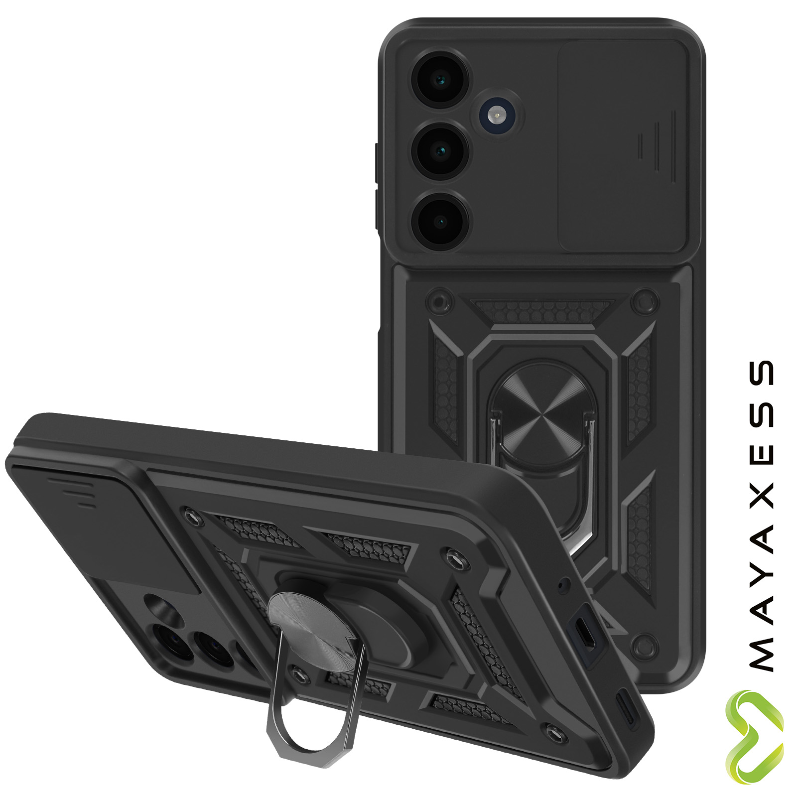 Cover per Vivo Y16, Guscio Protettivo Rimovibile TPU + PC 2-in-1 Heavy