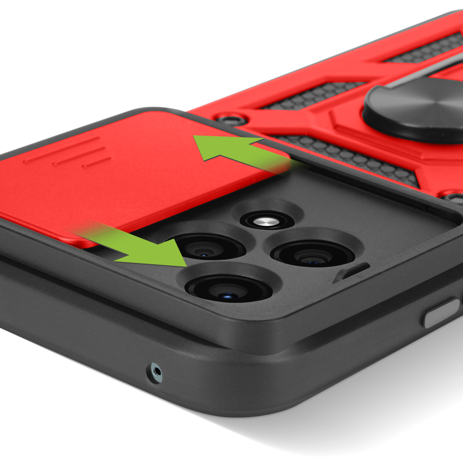Cover Antiurto Con Supporto Per Honor 200 Lite - Custodia Protettiva
