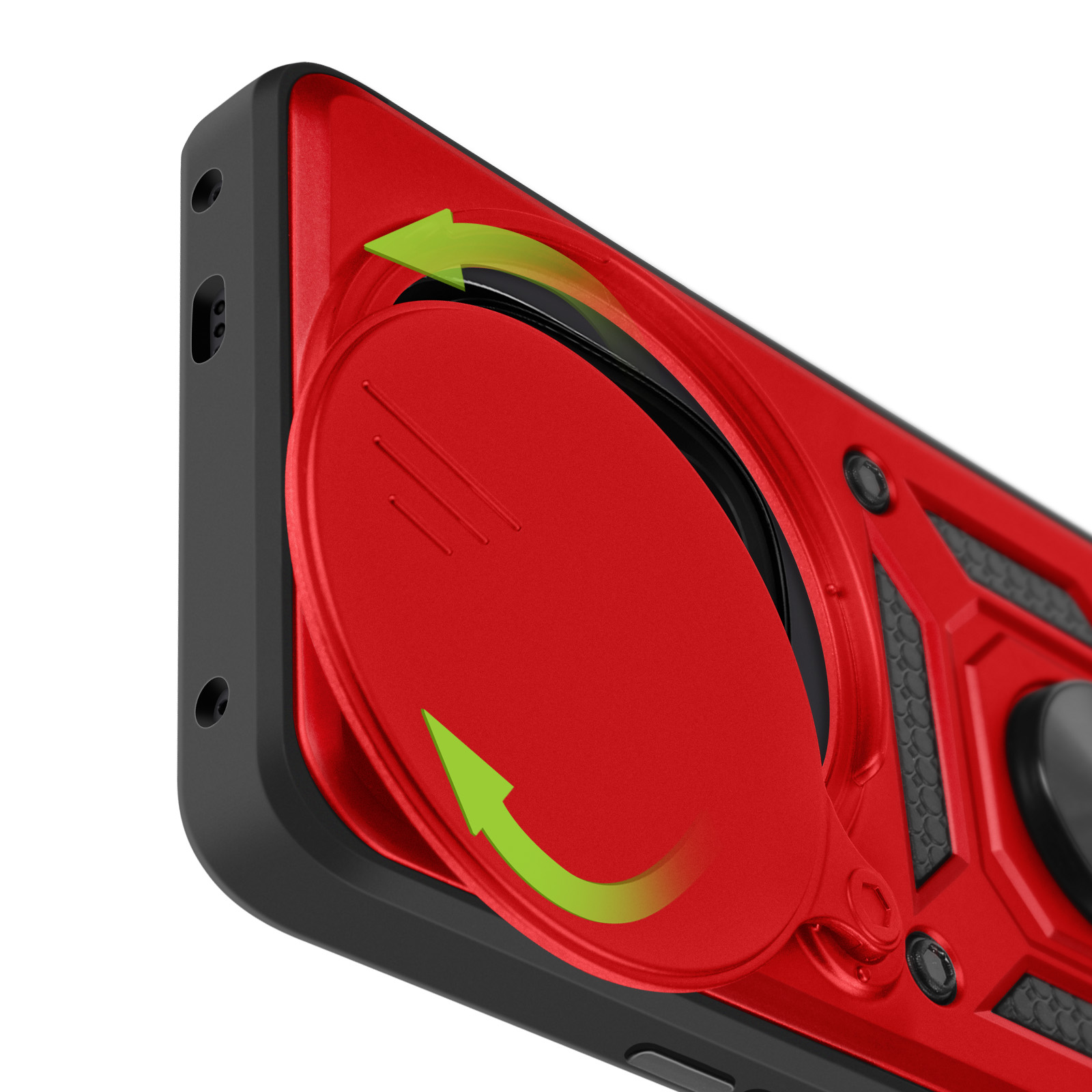 Cover per Xiaomi Redmi A1, 360 Gradi Rugged Custodia Antiurto Case con