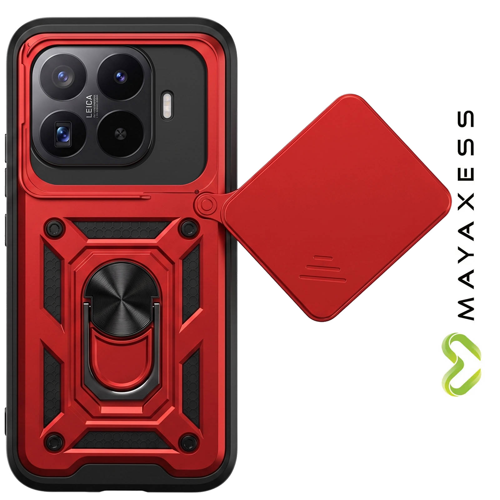 Custodia GOKEN Per Xiaomi 17T – Trasparente Antiurto In TPU Con Anello Magnetico – Protezione Elegante E Ricarica Magnetica
