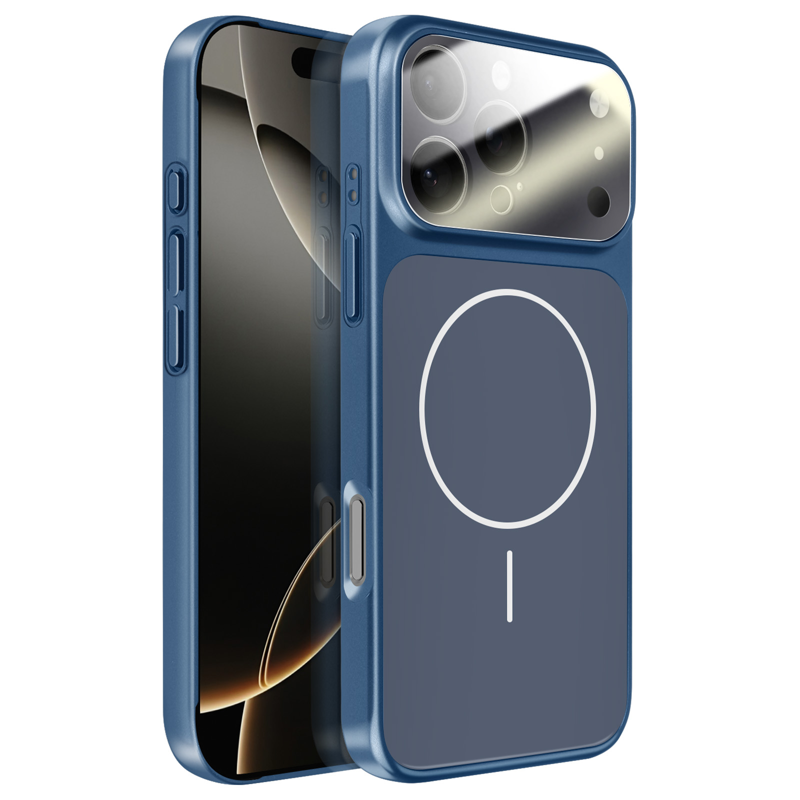 Custodia Trasparente Per IPhone 16 Pro – Antiurto In TPU E Acrilico, Compatibile Con MagSafe