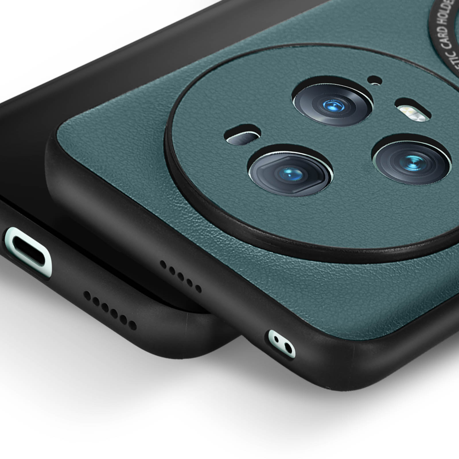 EASSGU Handyhülle Für Honor Magic5 Pro – Weiche TPU-Silikon Hülle In Dunkelgrün | Schützt Zuverlässig Vor Stößen & Kratzern