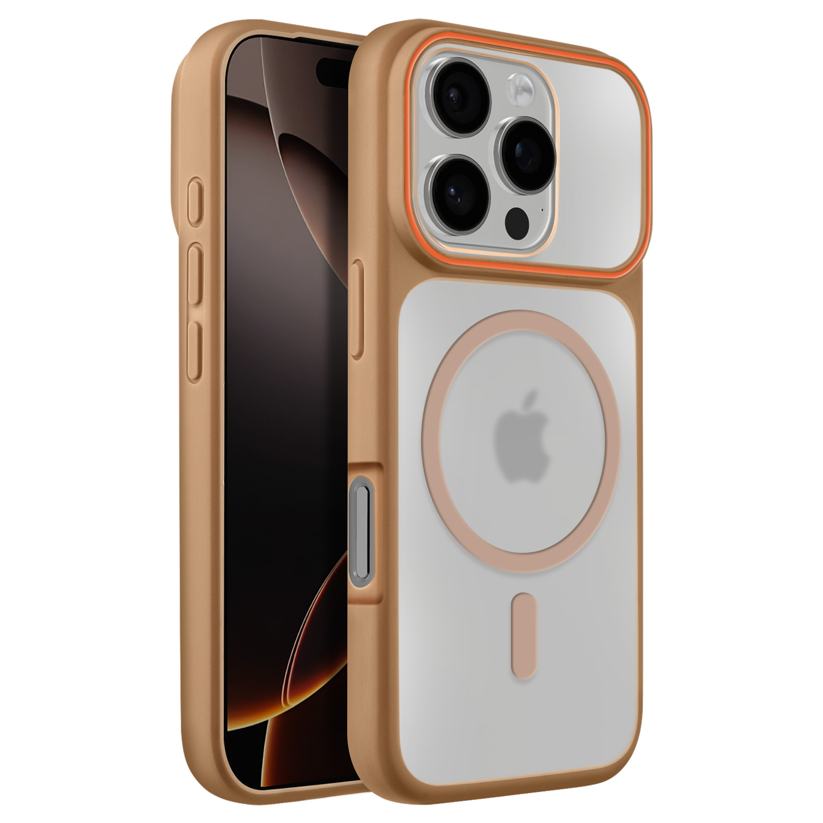SAHARA ZD00161 Protezione Obiettivo Fotocamera In Vetro Ultra Resistente Per IPhone 16 Pro E 16 Pro Max, 2 Pezzi, Nero - 6