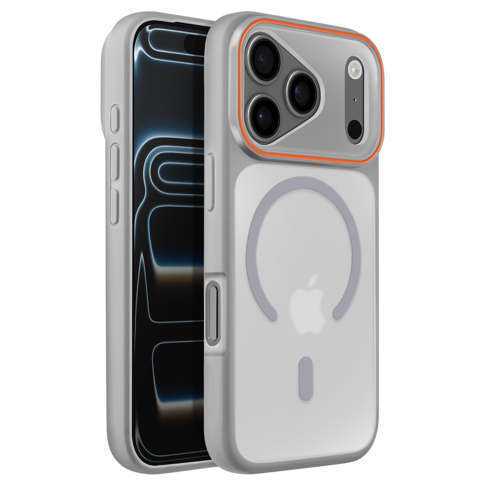 Coque Pare-choc IPhone 17 Pro Max – Cadre Alu + Protection Antichoc – Multicolore