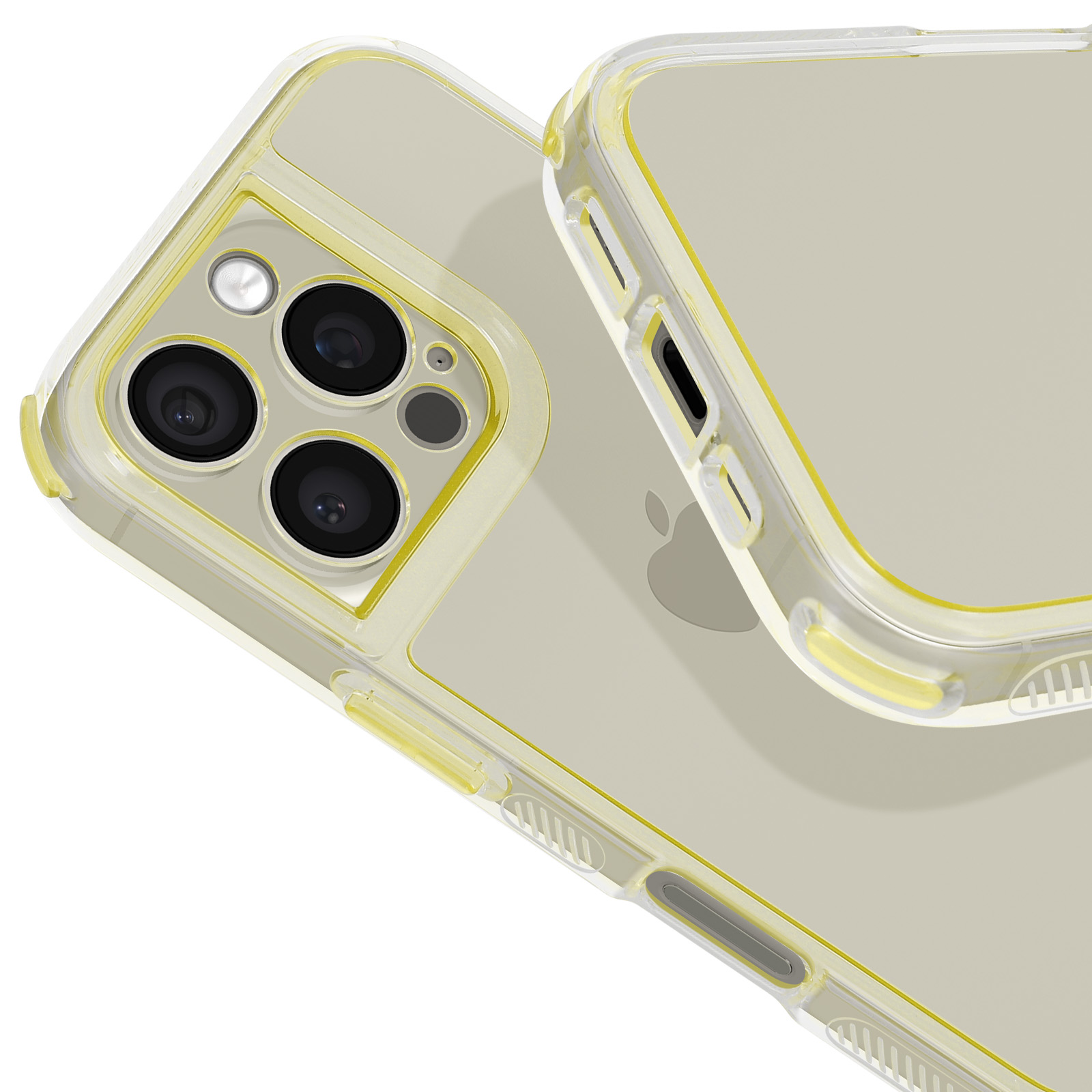 Custodia IPhone 16 Pro Con Funghi Colorati – Trasparente Antiurto TPU – Cover Simpatica - 3