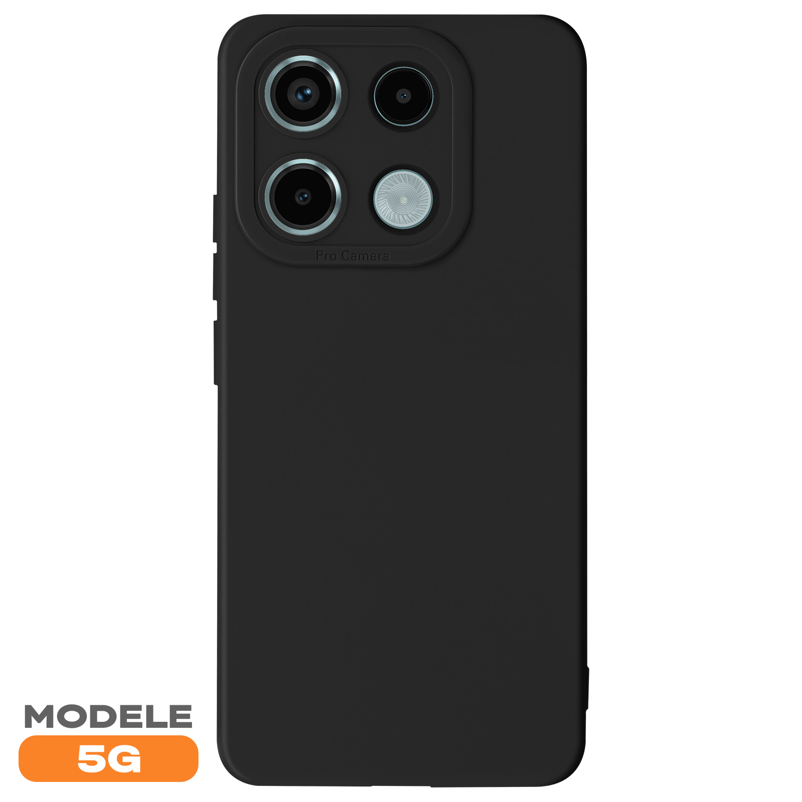 YUXING Silicone Cover per Xiaomi Redmi Note 13 Pro 5G / Poco X6 5G