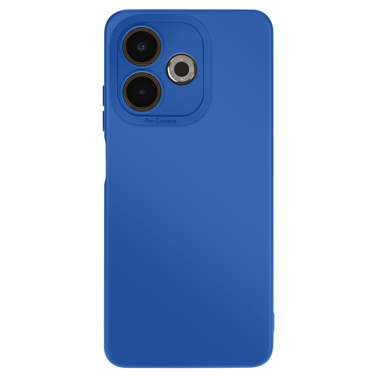 Topme Funda De Silicona Para OPPO A9 2020 / OPPO A5 2020 (6.5" Inches), [ Carcasa Case De Teléfono Estilo Borde Dorado] - Rosado