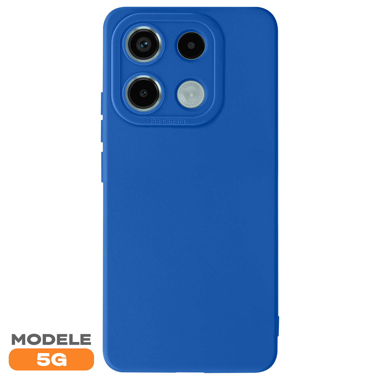 Klapphülle Für Redmi Note 13 Pro 5G Mit 6 Kartenfächern – PU-Leder, RFID-Schutz, Standfunktion, Inkl. Panzerglas, Blau