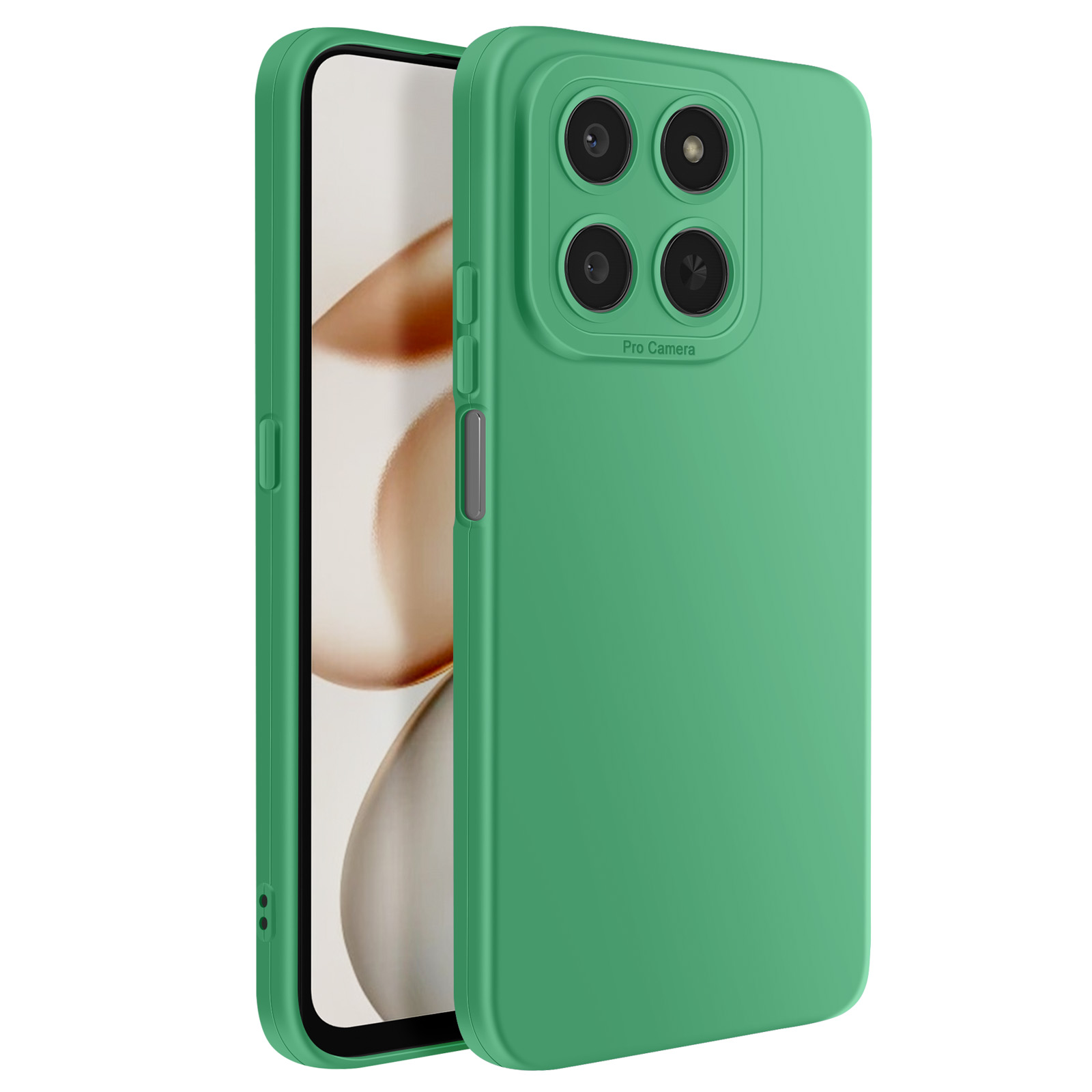 Custodia Per HONOR 400 Smart 4G – Cover In Silicone TPU Morbida, Antiurto E Antigraffio, Design Volpe Stelle Nuvole