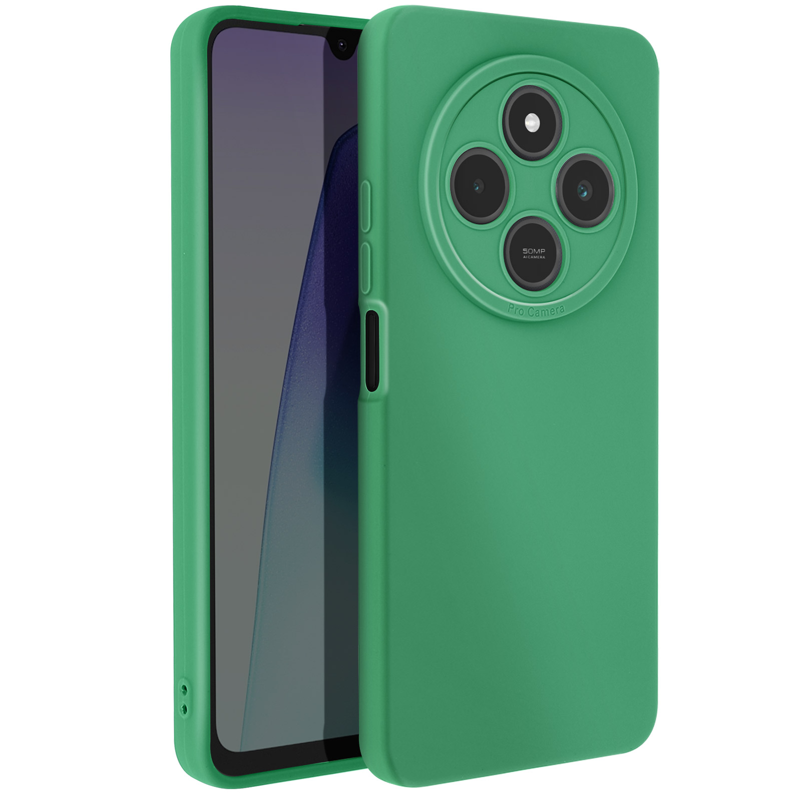 XTCASE Cover Per Xiaomi Redmi 14C Con Cordino, Trasparente