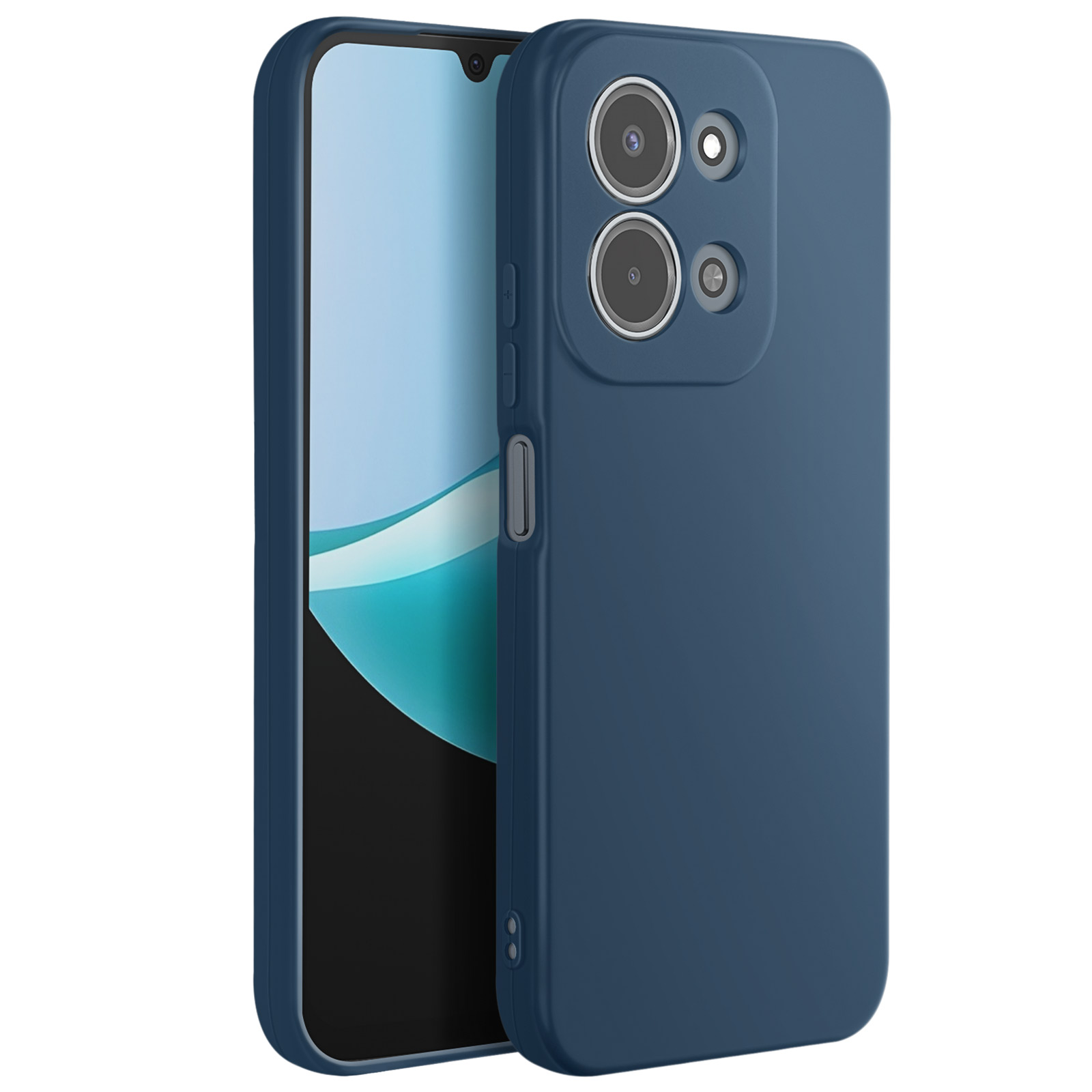 Topme Cover per Redmi 5 Plus (5.99 Inches) Custodia Case, Protezione Della Pelle Della Custodia in Silicone Tpu - Rosso Cina