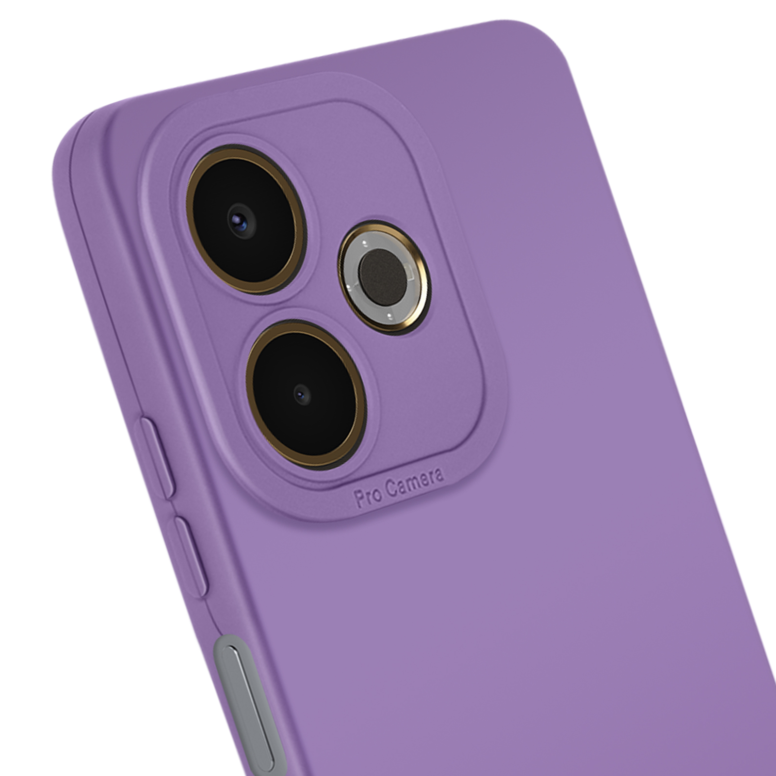 HULLIN Custodia In Silicone Per OPPO A6 Pro 5G | Colore Ciano Chiaro, Antiscivolo E Resistente