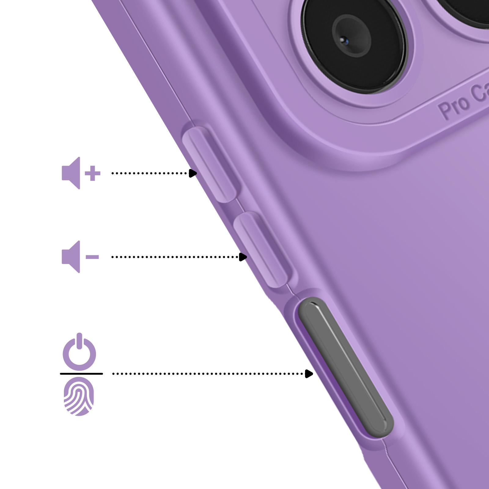 COMAKU Funda De Silicona Suave Para Honor 400 – Tacto Sedoso, Protección Elevada Para Cámara Y Pantalla, Forro De Terciopelo, Color Morado