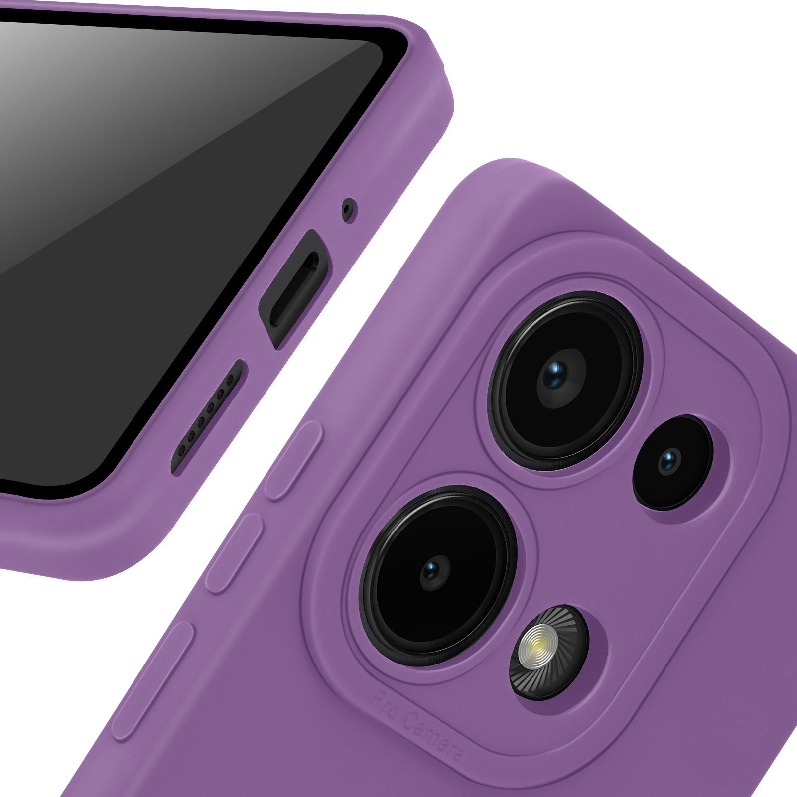 Avizar Coque pour Redmi Note 15 Pro 5G avec Anneau Magnétique Noir - Coque & étui smartphone - Rue du Commerce