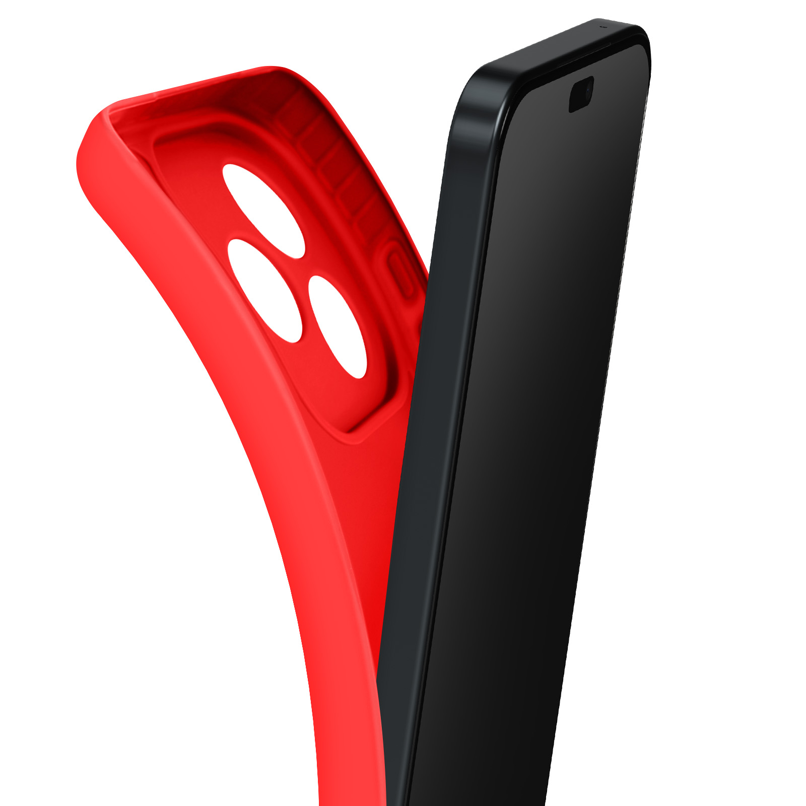 PanXCase Cover for Honor 400 Lite - Custodia Silicone Sottile Elegant Disegni Morbida Leggera, Protezione Fotocamera Antiurto Antigraffio Case ( Rosso vino, Floreale