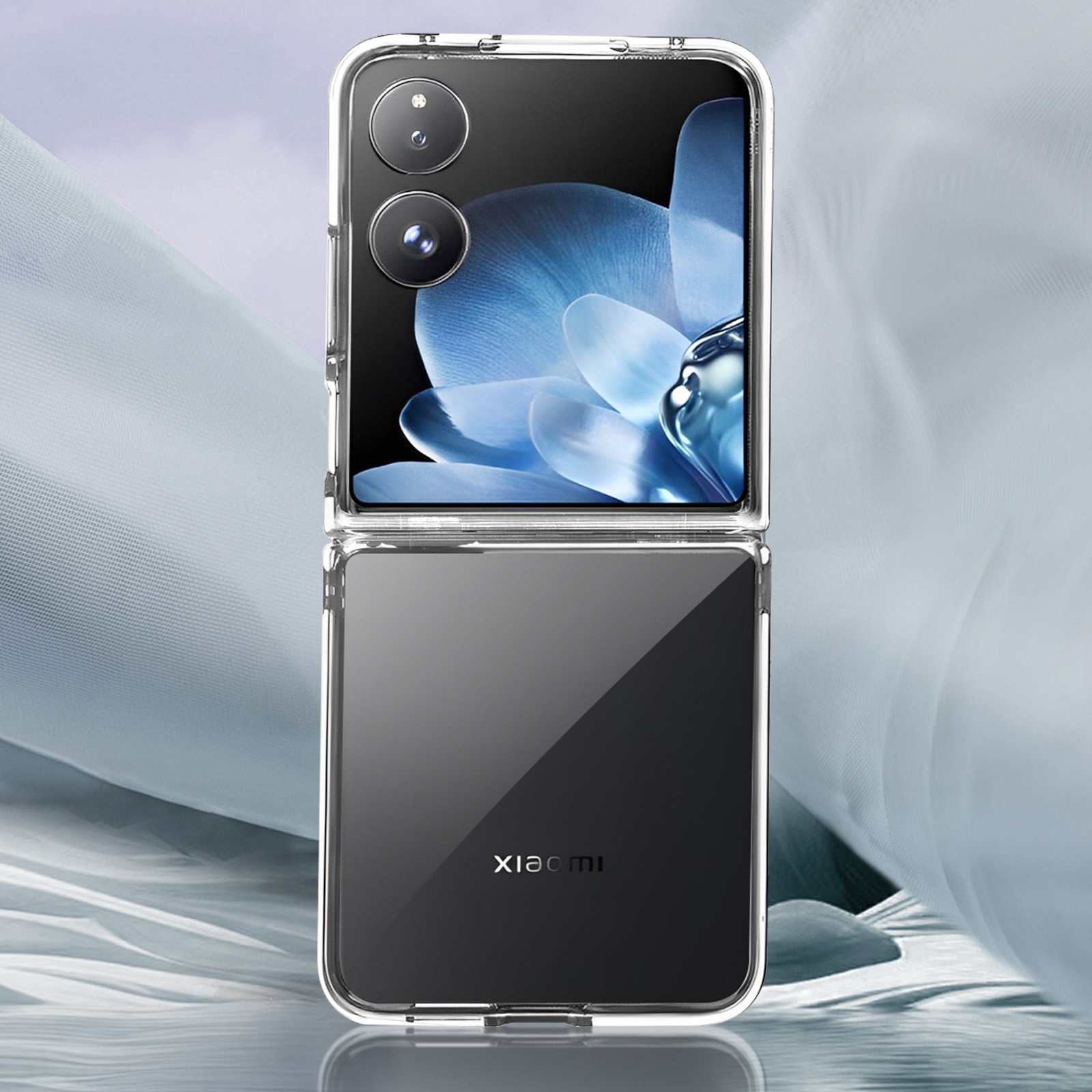moex Unleash per Xiaomi 13 - Catena per cellulare con moschettone, cordino da collo rimovibile rapidamente - Smartphone Necklace con pad per custodie, catena da appendere in verde mimetico