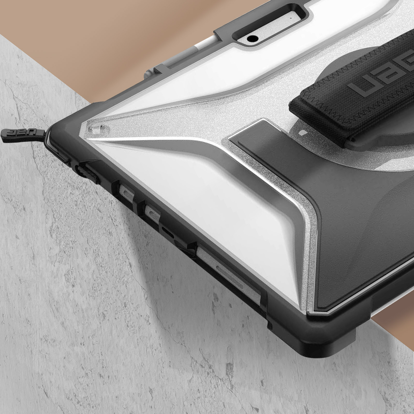 URBAN ARMOR GEAR UAG Custodia Microsoft Surface Pro 11/10/9 | Plasma Healthcare, Anticaduta Con Tracolla