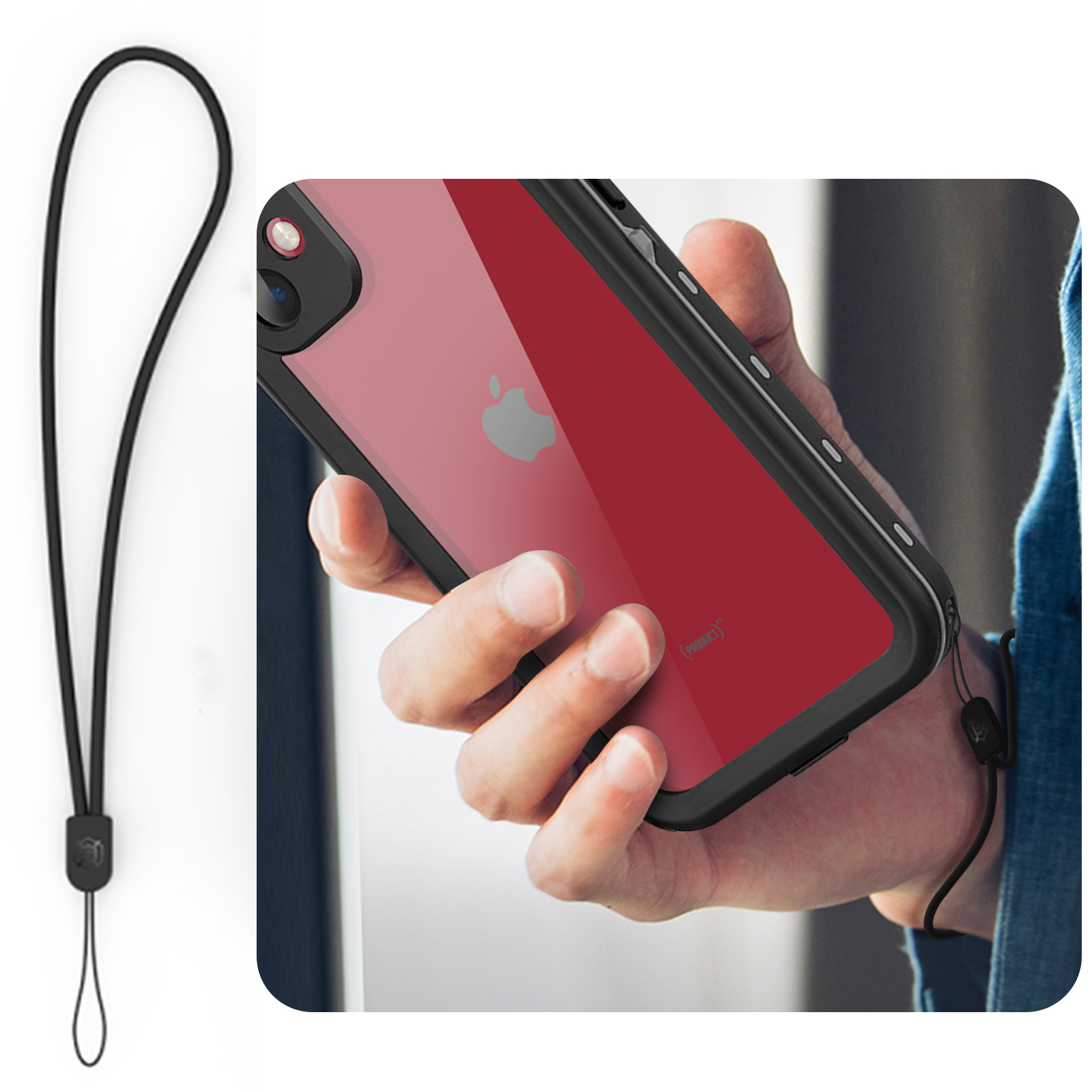 Pack Protección BIGBEN IPhone 13 Pro - Carcasa Trasera Transparente + Cristal Templado 2.5D