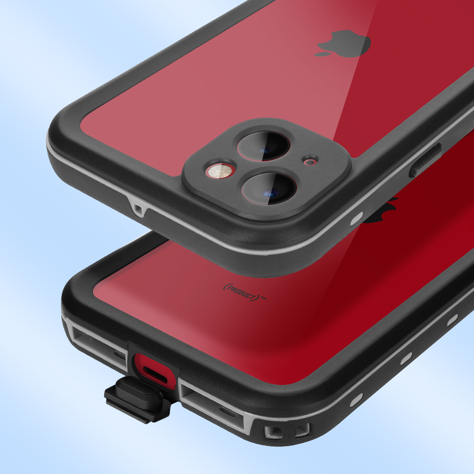 Étui étanche Redpepper Pour IPhone 13 Pro Max – Noir – Coque Intégrale (ouvert, Jamais Utilisé)