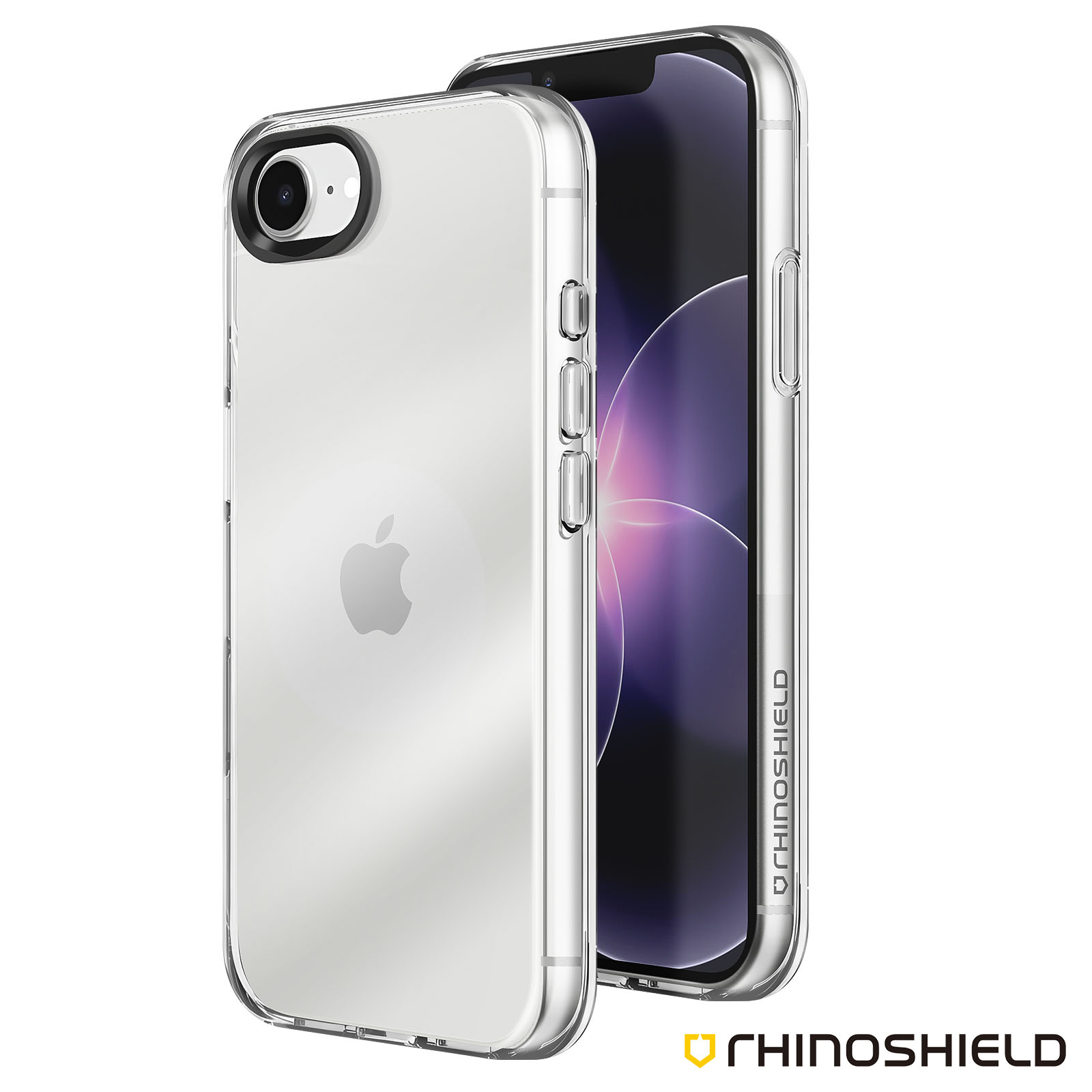 Custodia Morbida In Silicone Per IPhone 16: Protezione Antiurto Con Supporto Ricarica Wireless (Bianco) - 6