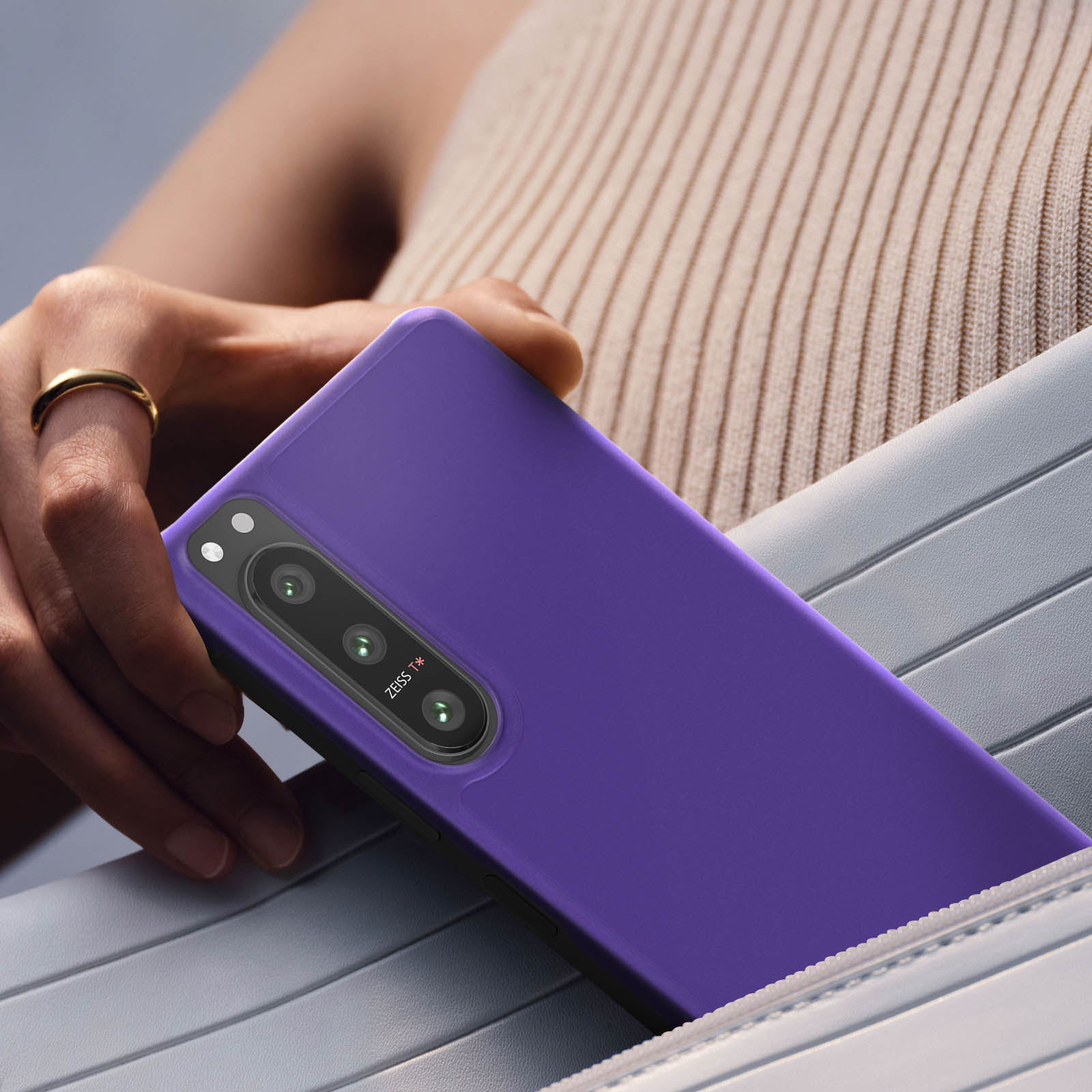 WFTE Handyhülle Für Sony Xperia 1 VII, Ultra Dünn & Kratzfest – Mattes TPU Silikon Case In Schwarz