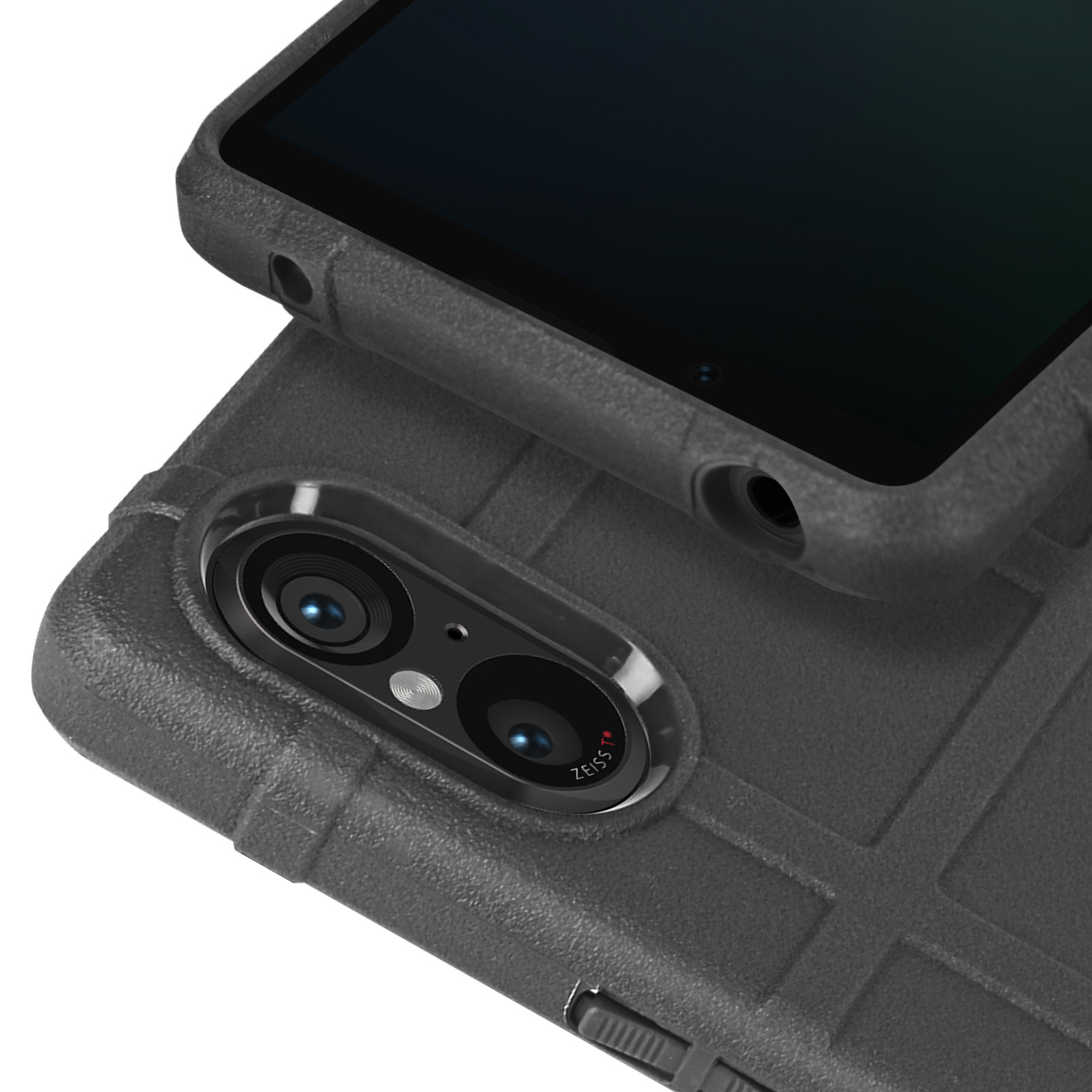 Coque Silicone Anti-choc Effet Carbone Noir Pour Sony Xperia 5 II – Protection Renforcée