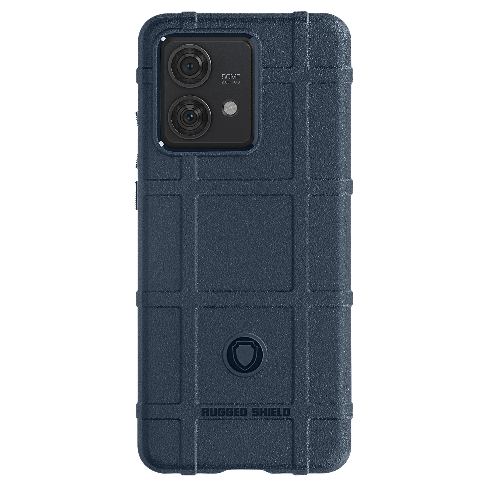 HONLEN Custodia per Motorola Moto Edge 40 Neo (6.55 Inches) Cover per Telefono Aziendale con Retro in Pelle, Azzurro