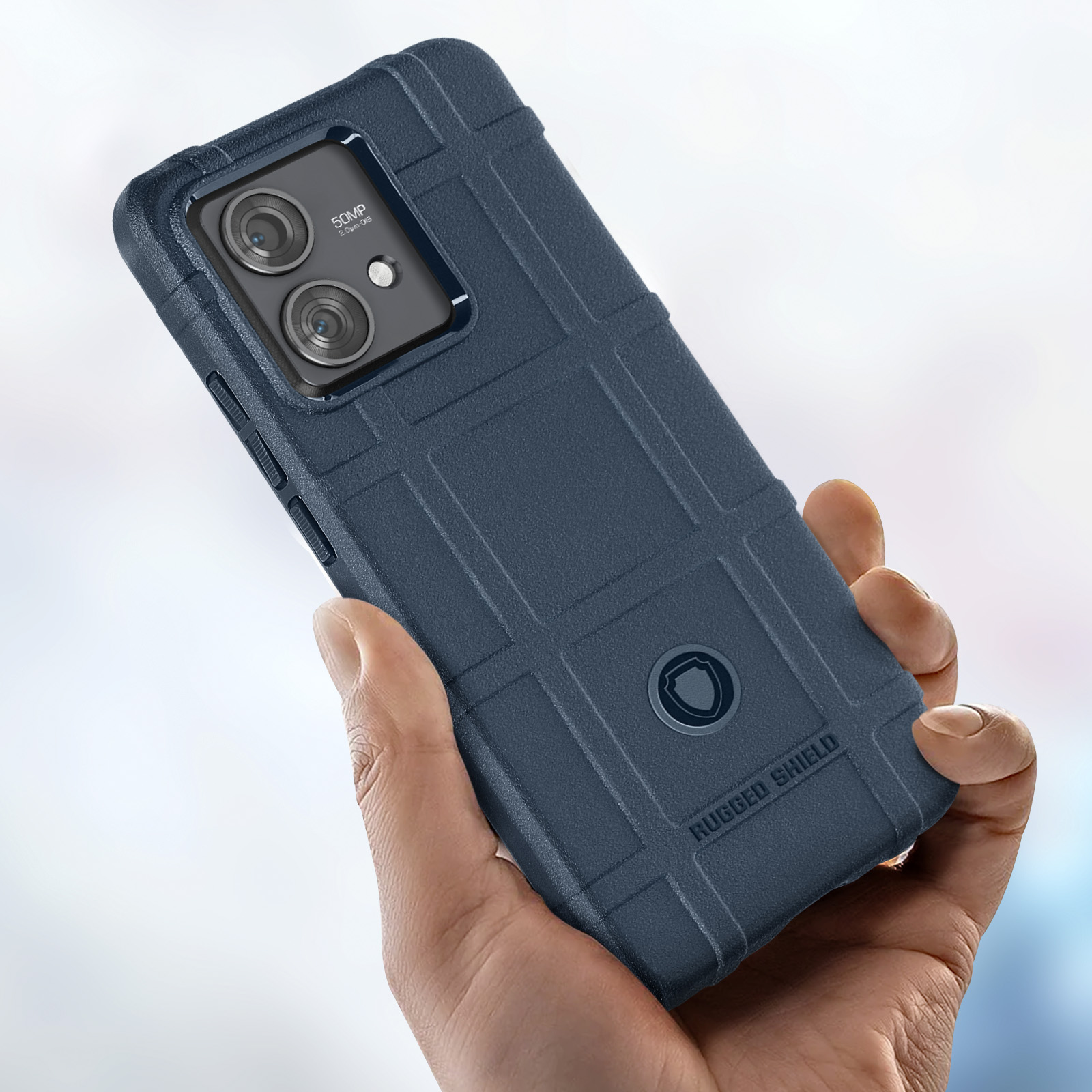 Funda para Motorola Moto Edge 40 Neo Carcasa Uso Rudo con Cristal